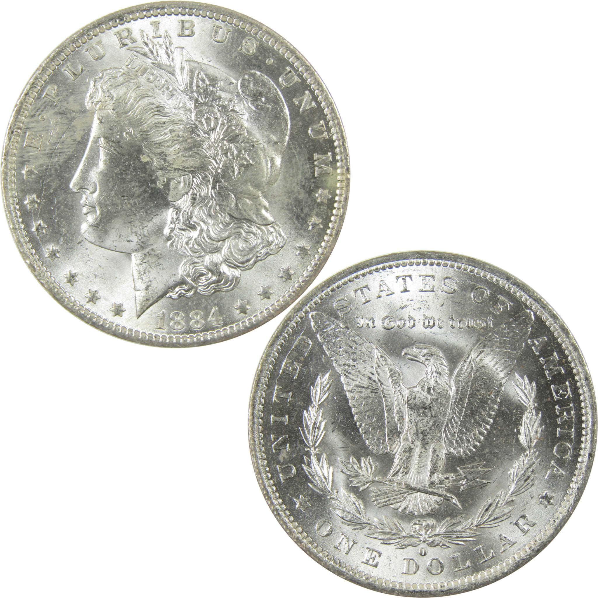 1884 O Morgan Silver Dollar Uncirculated Mint State $1 Coin SKU:I24529 - Morgan coin - Morgan silver dollar - Morgan silver dollar for sale - Profile Coins &amp; Collectibles