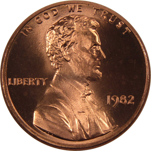 1982 Small Date Lincoln Memorial Cent BU Uncirculated Penny 1c Coin