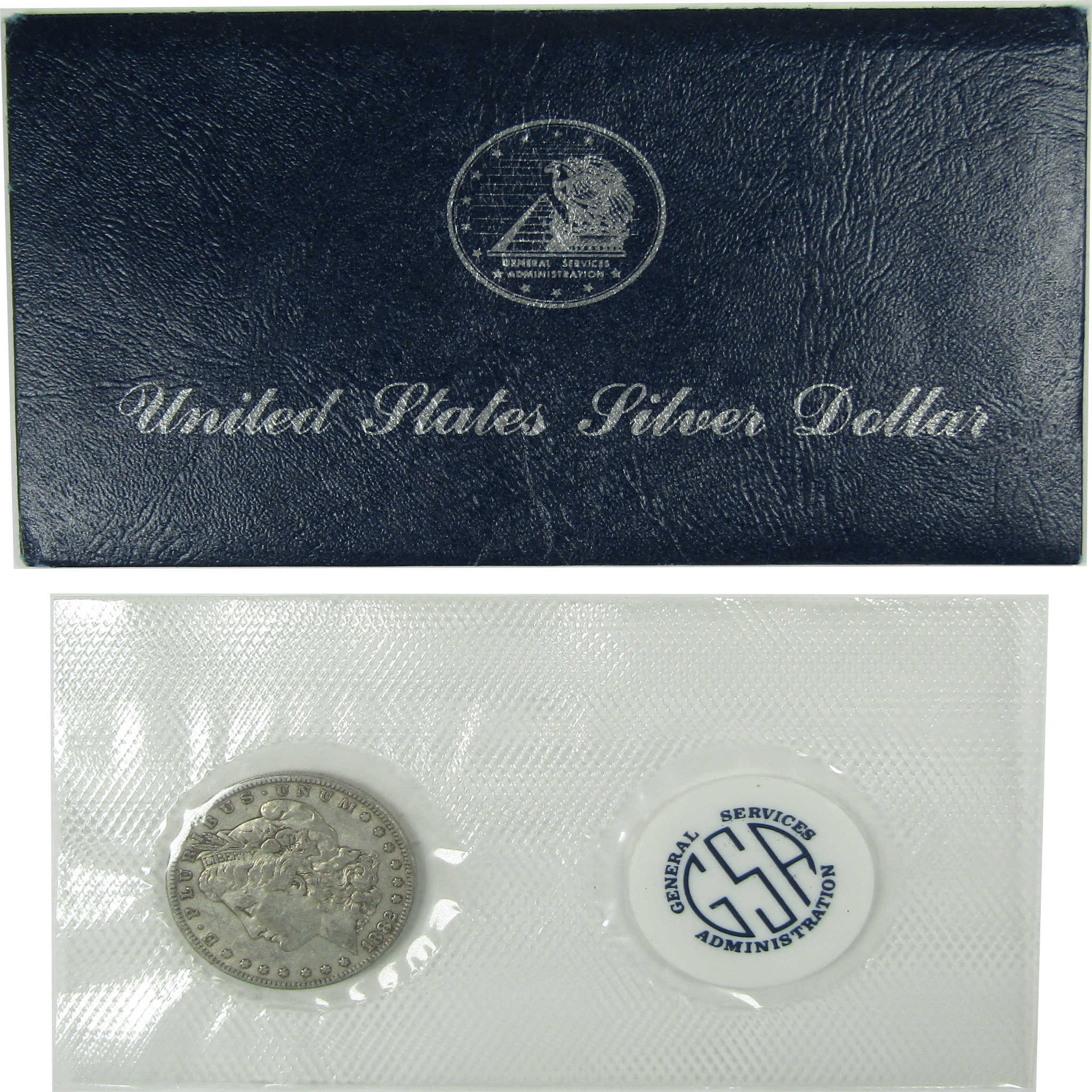 1882 GSA Morgan Silver $1 XF EF Extremely Fine OGP Soft Pack SKU:CP913