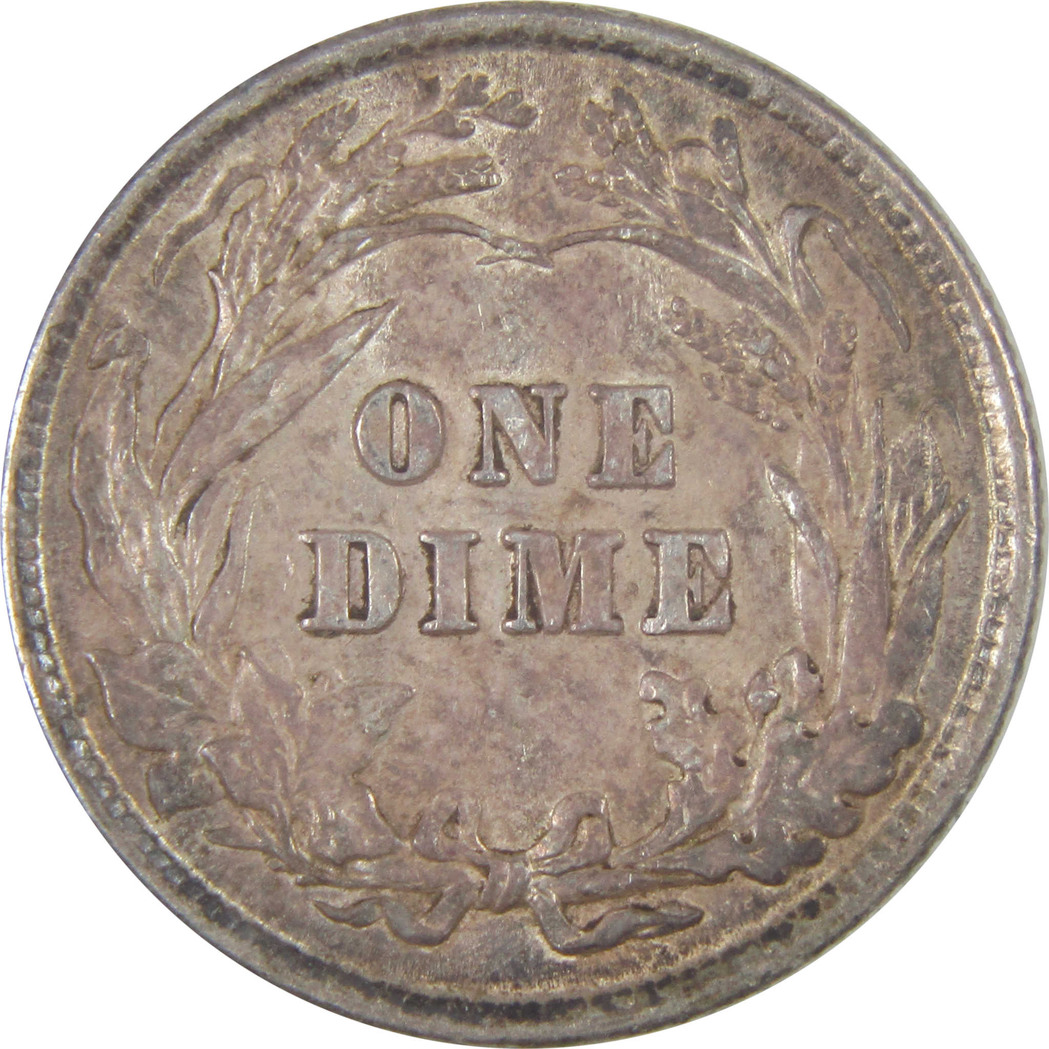 1901 Barber Dime AU About Uncirculated Silver 10c Coin SKU:I16848