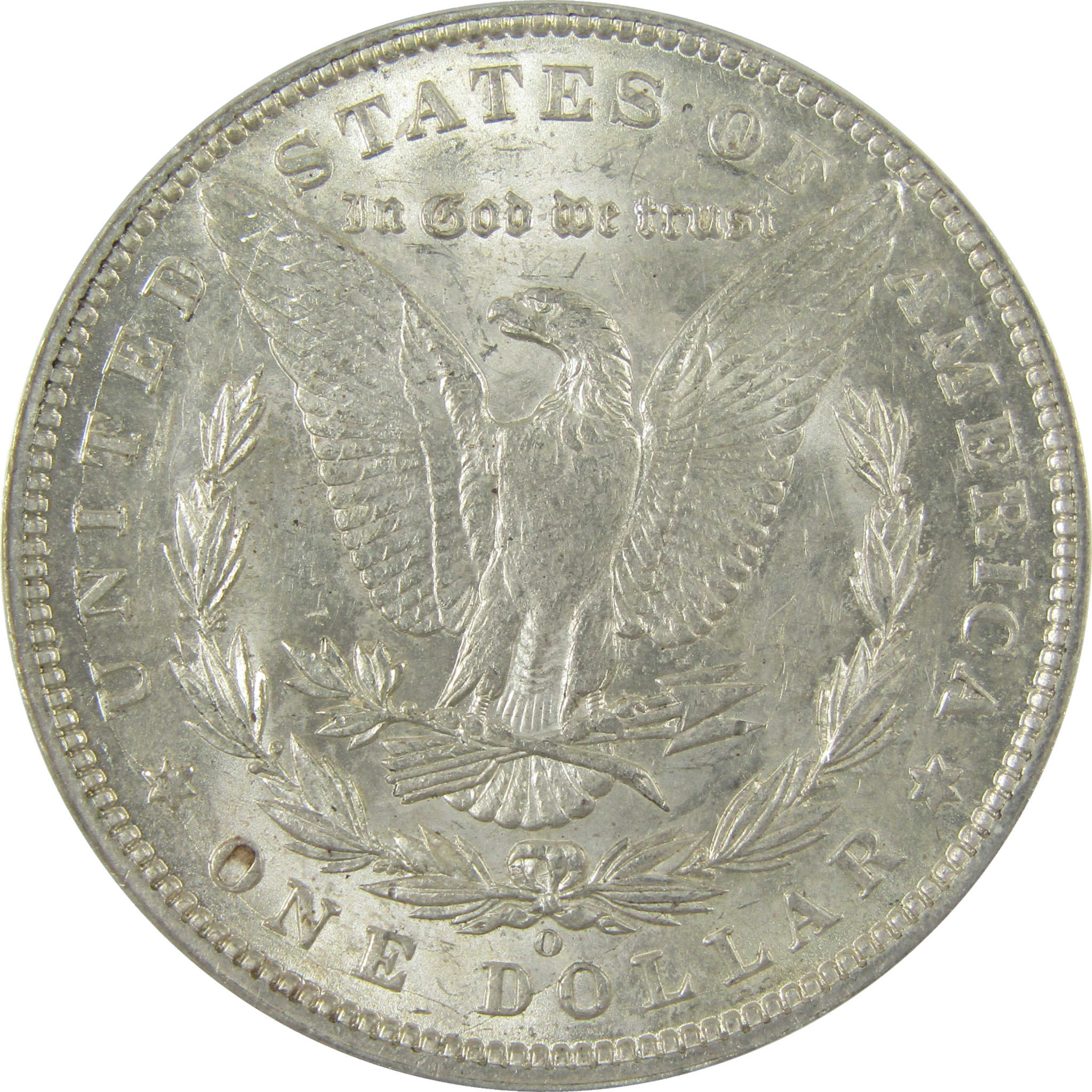 1897 O Morgan Silver Dollar AU 55 ANACS $1 Coin Collectible SKU:I28050