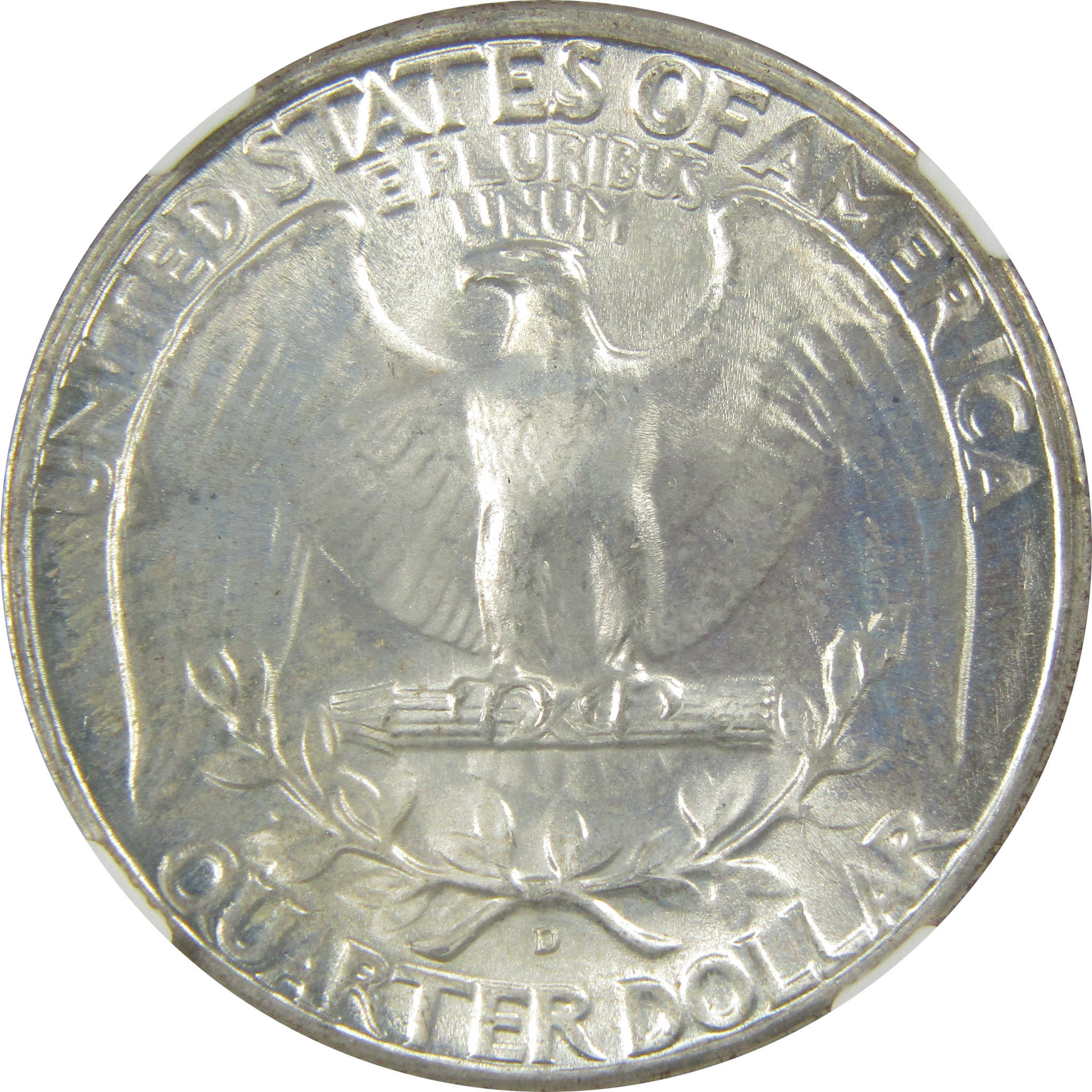 1946 D Washington Quarter MS 66 NGC Silver Bag Fragment SKU:I20513