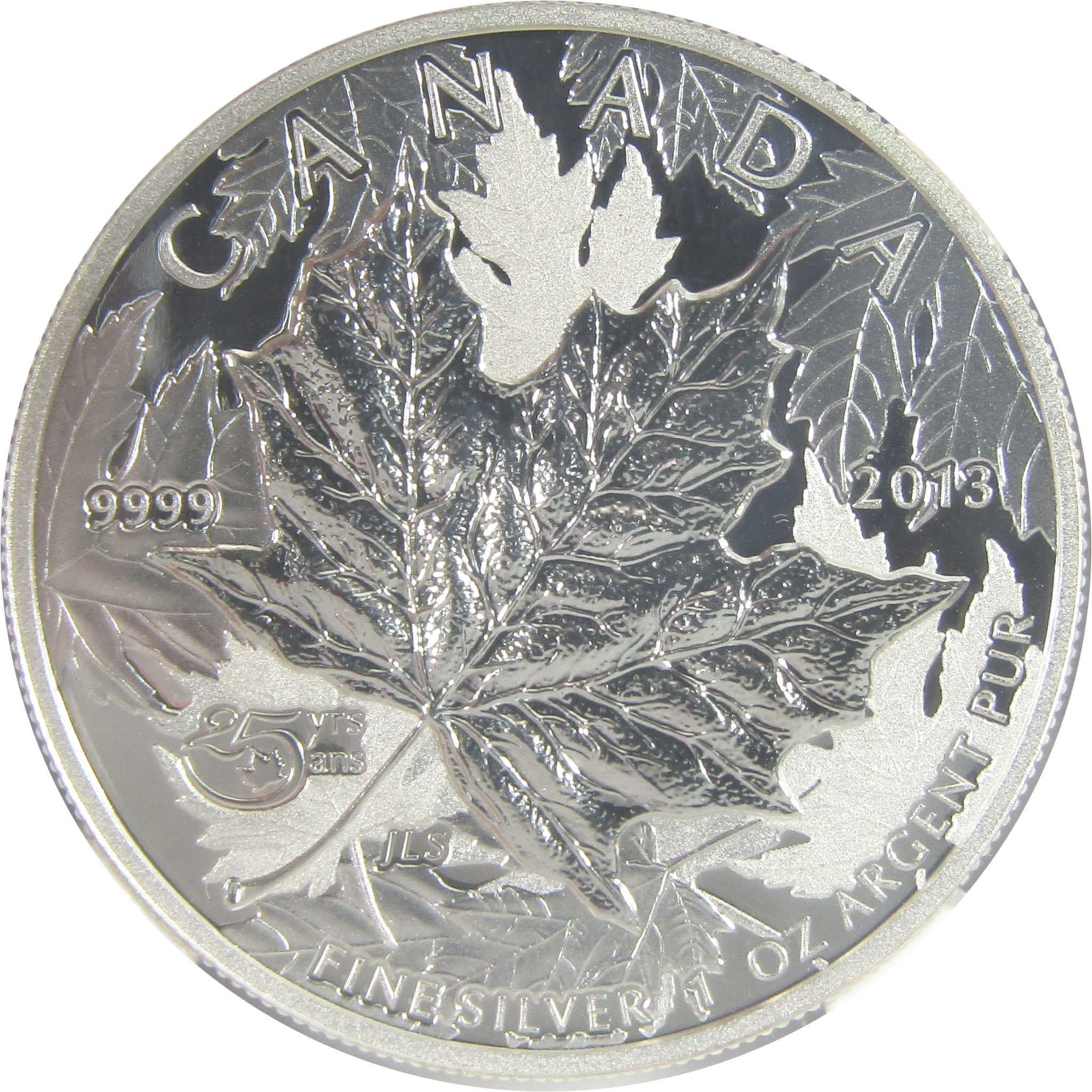 2013 Canadian Maple Leaf PF 70 UCAM NGC Silver Piedfort SKU:CPC9405