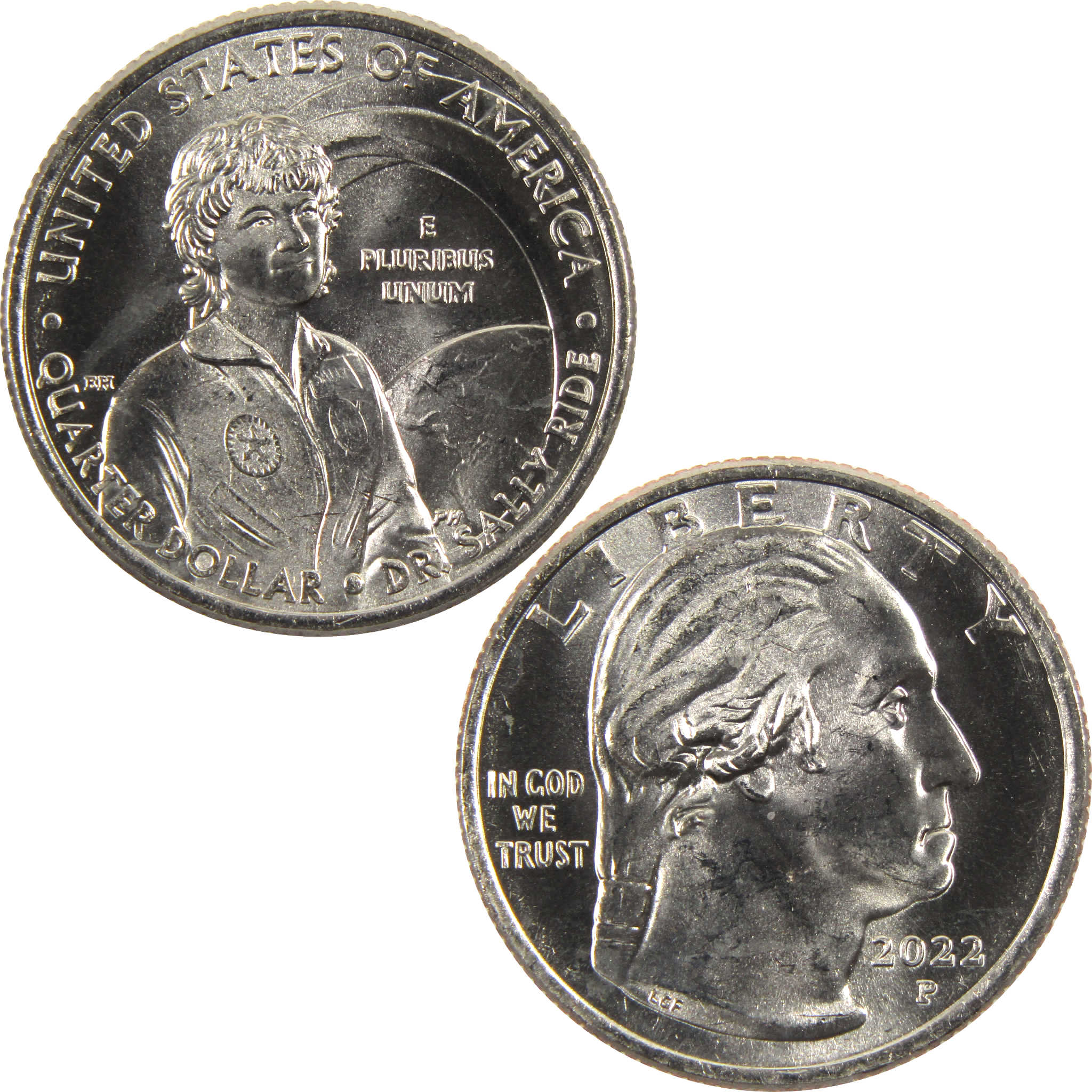 2022 P Sally Ride American Women Quarter BU Uncirculated Clad 25c Coin