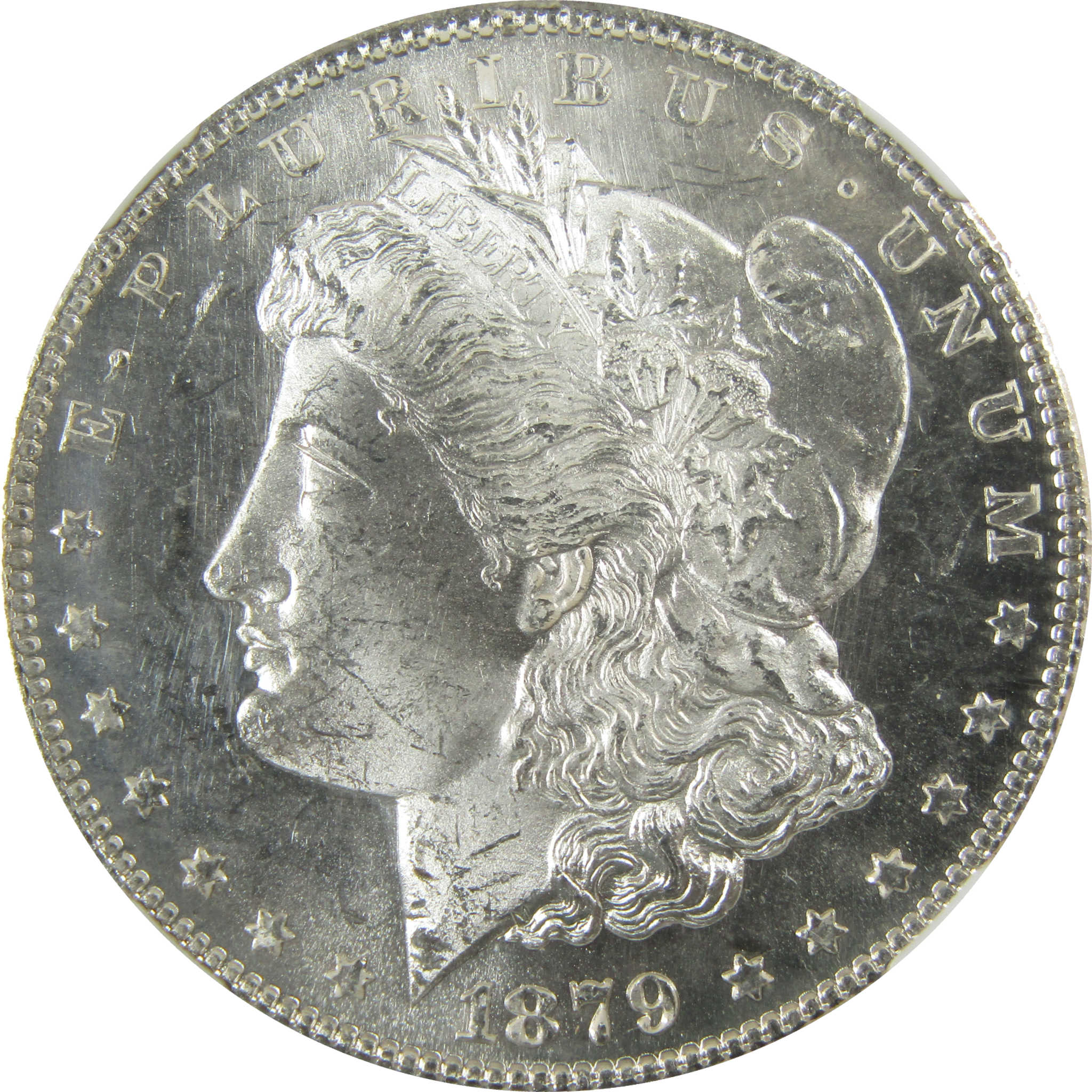 1879 S Rev 79 Morgan Silver Dollar MS 64 NGC Uncirculated SKU:I27547 - Morgan coin - Morgan silver dollar - Morgan silver dollar for sale - Profile Coins &amp; Collectibles