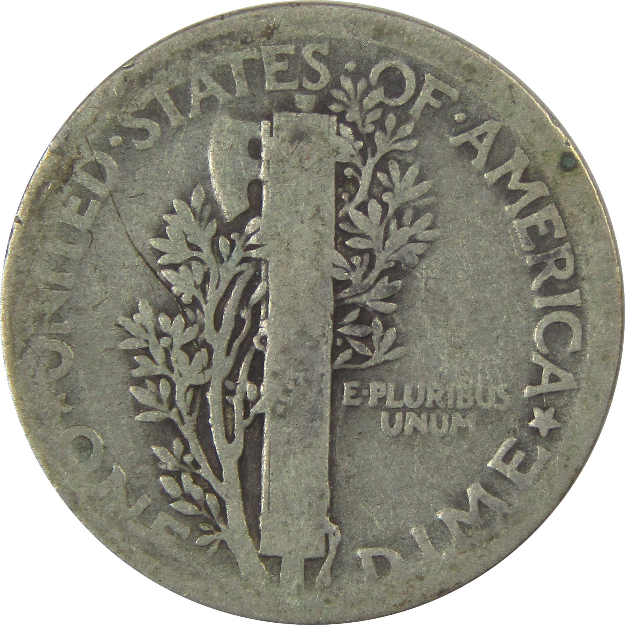 1921 Mercury Dime G Good Silver 10c Coin SKU:I22420