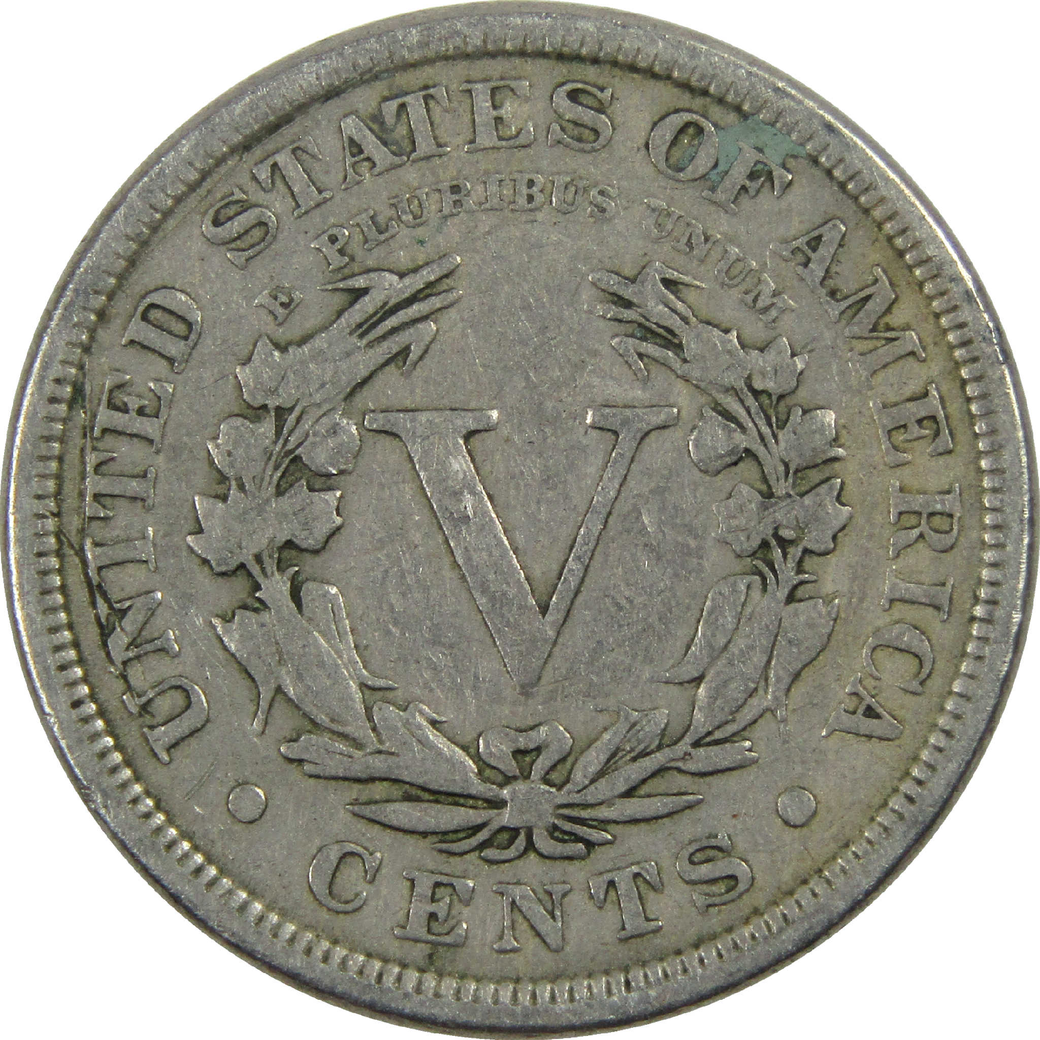1891 Liberty Head V Nickel VG/F Very Good Fine Details SKU:I12583