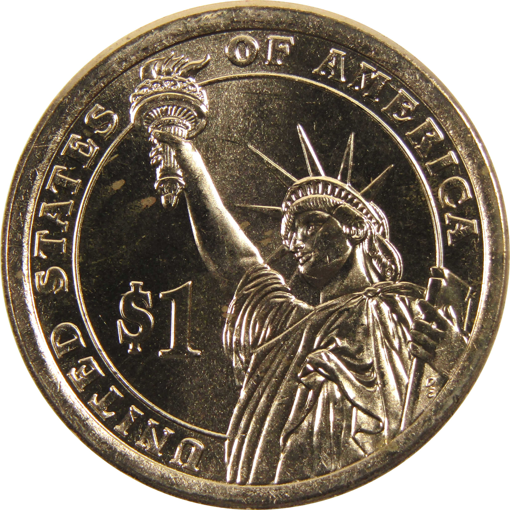 2015 D Lyndon B Johnson Presidential Dollar BU Uncirculated $1 Coin