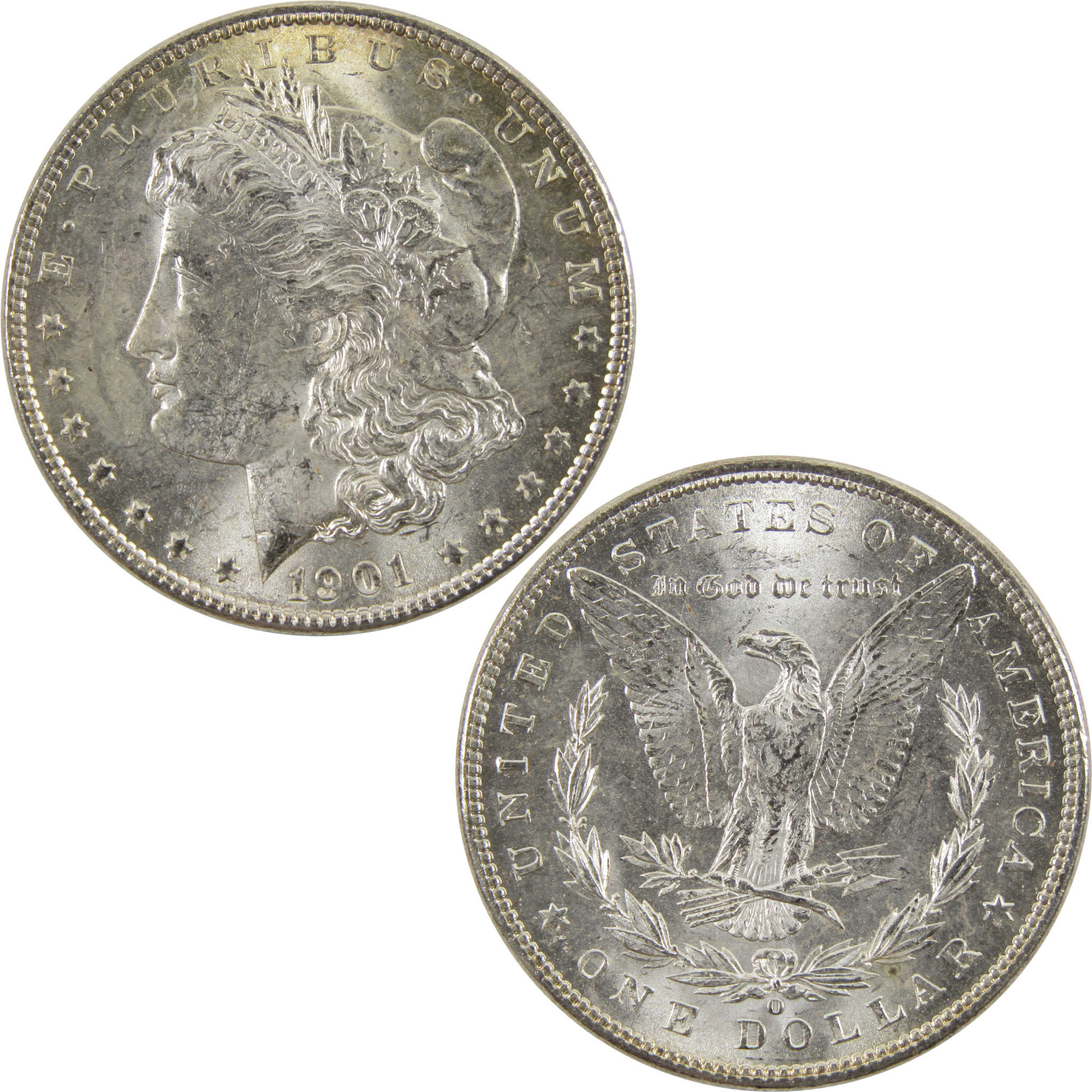 1901 O Morgan Dollar BU Uncirculated 90% Silver $1 Coin SKU:I10471 - Morgan coin - Morgan silver dollar - Morgan silver dollar for sale - Profile Coins &amp; Collectibles