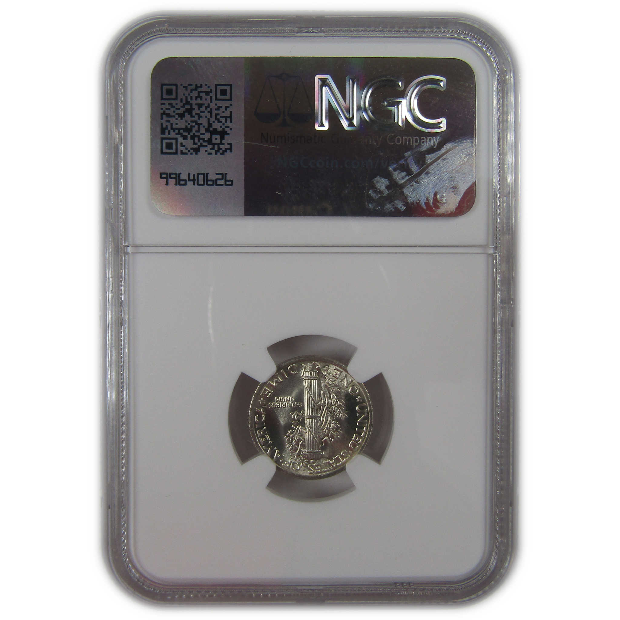 1937 S Mercury Dime MS 66 FB NGC Silver Uncirculated SKU:I23207