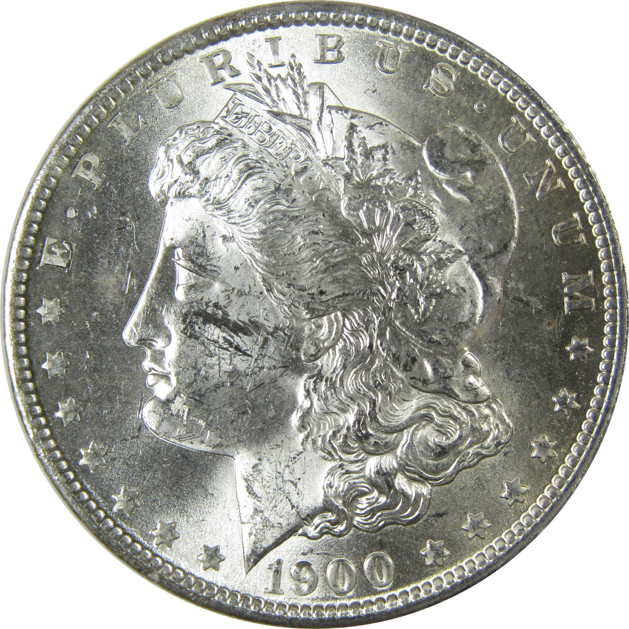 1900 O Morgan Silver Dollar Uncirculated Mint State $1 Coin SKU:I27726
