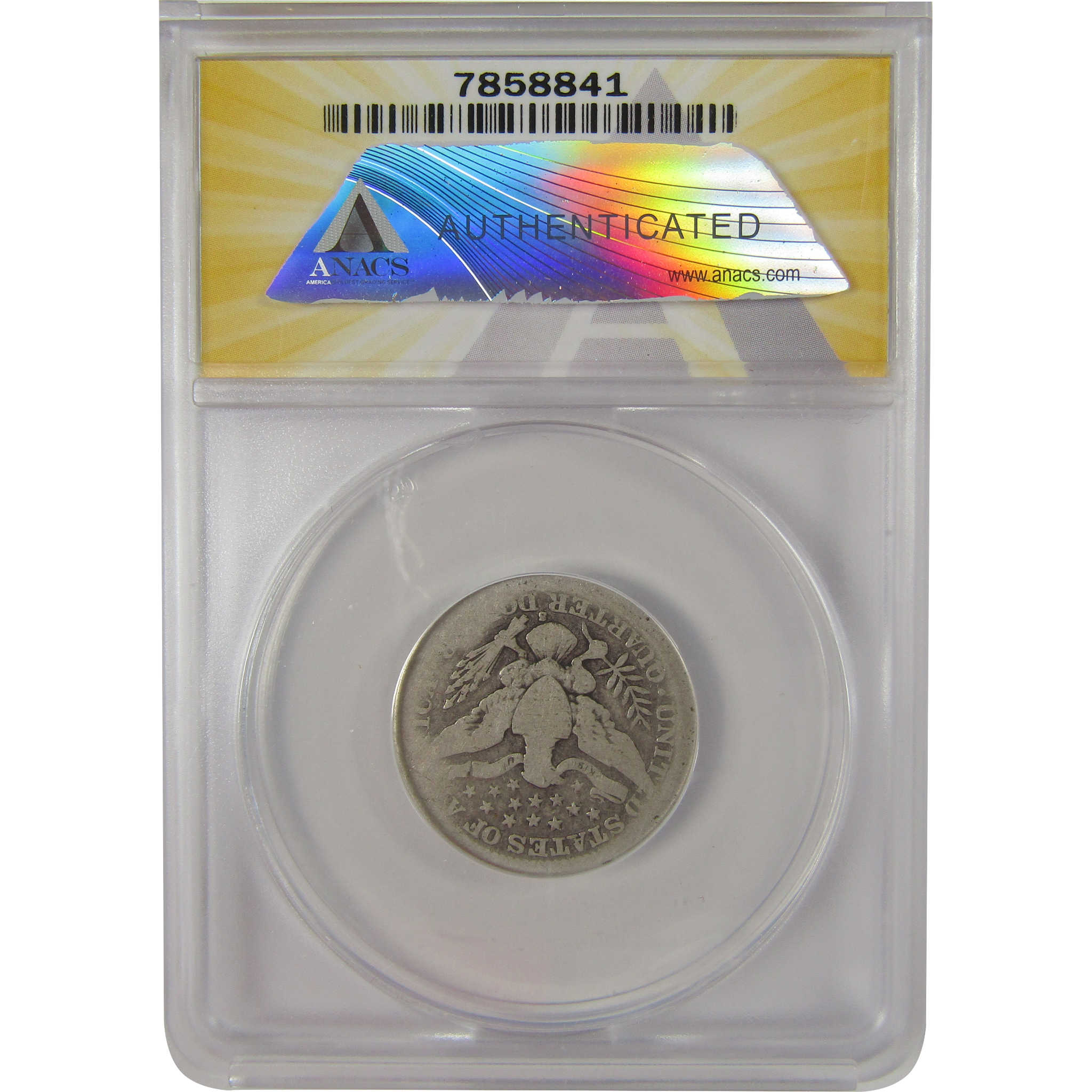 1915 S Barber Quarter AG 3 ANACS Silver 25c Coin SKU:I20224