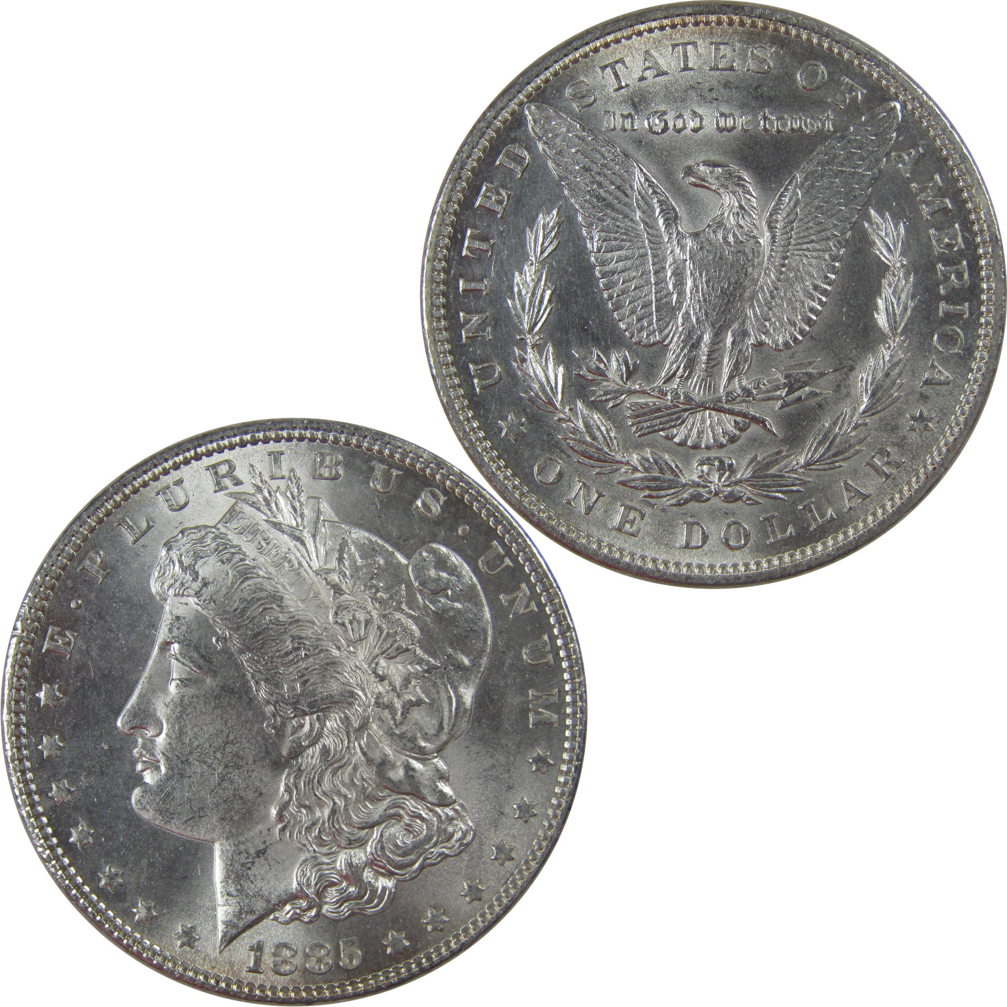 1885 Morgan Dollar Uncirculated Silver $1 Coin SKU:CPC1165 - Morgan coin - Morgan silver dollar - Morgan silver dollar for sale - Profile Coins &amp; Collectibles