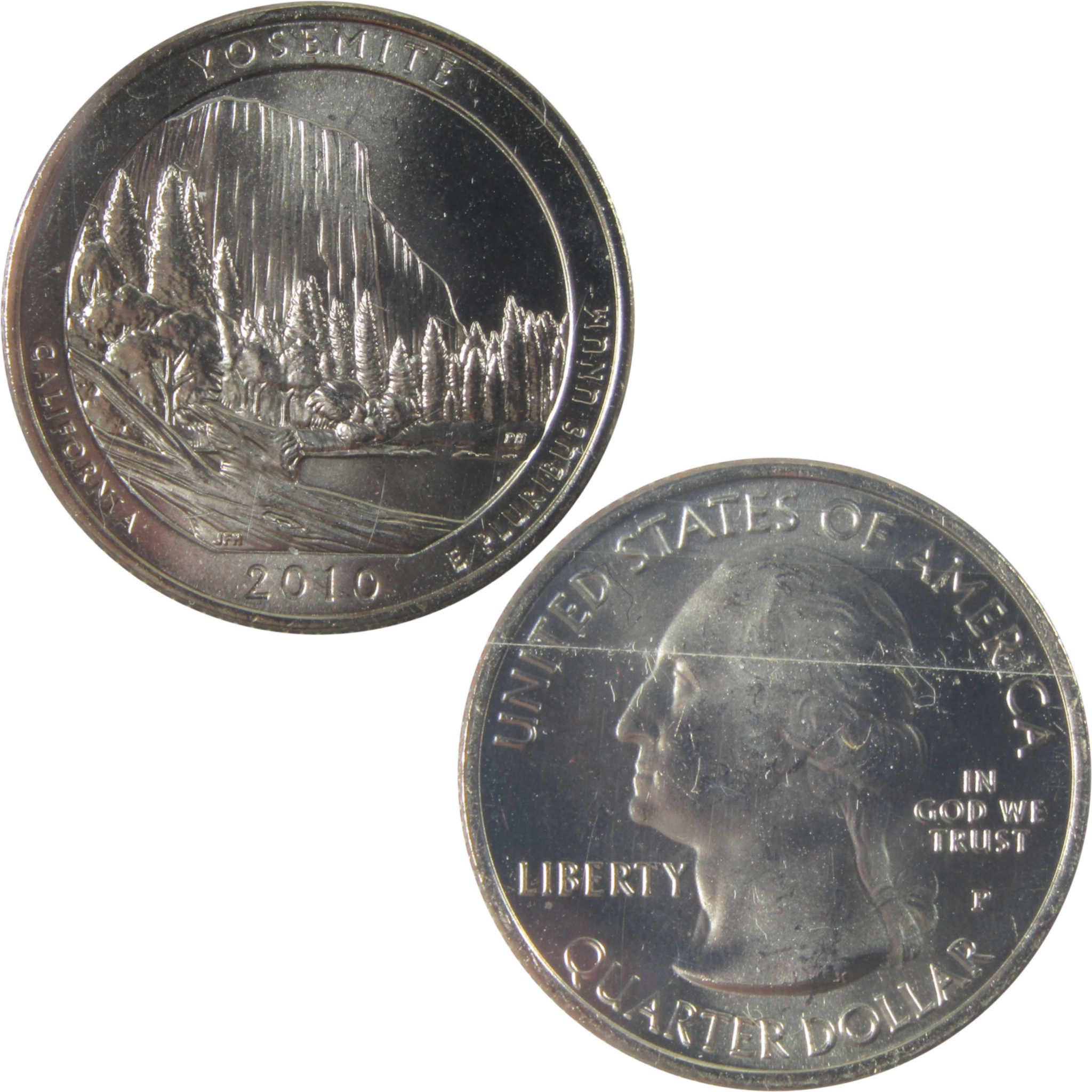 2010 P D S Yosemite NP National Park Quarter 3 Piece Set SKU:CPC9002