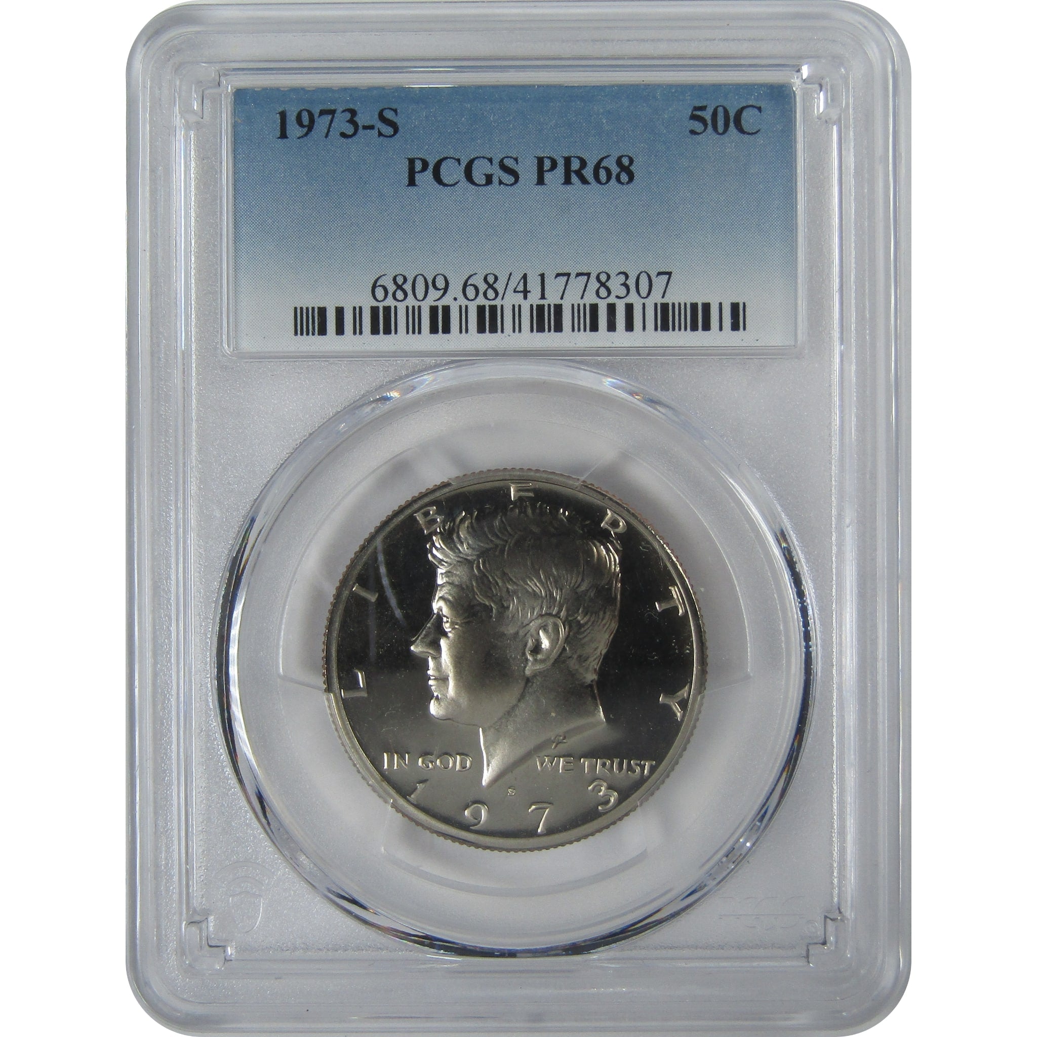 1973 S Kennedy Half Dollar PR 68 PCGS Clad 50c Proof Coin SKU:CPC9084