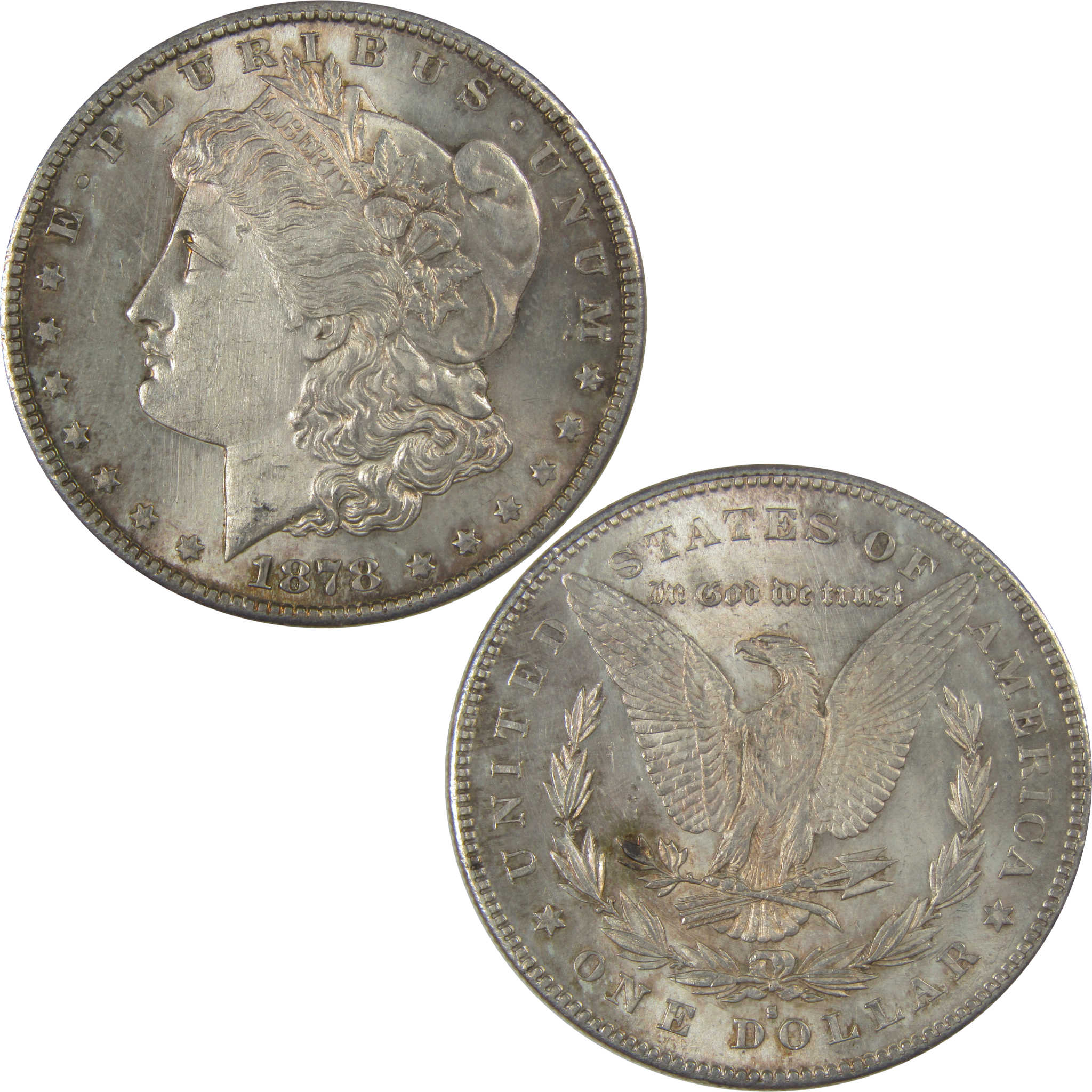 1878 S Morgan Dollar AU About Uncirculated Details Silver SKU:CPC1083 - Morgan coin - Morgan silver dollar - Morgan silver dollar for sale - Profile Coins &amp; Collectibles