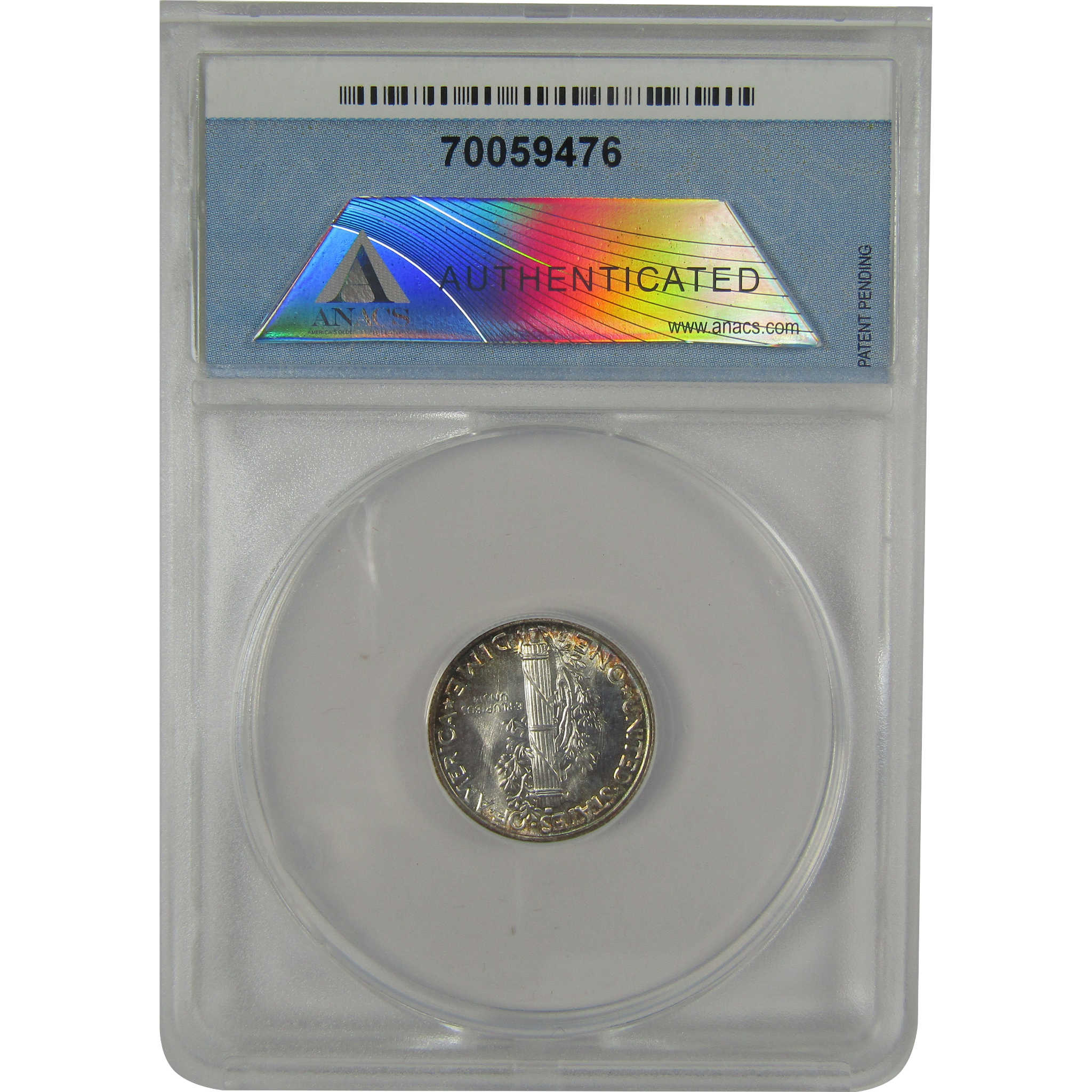 1941 S Mercury Dime MS 66 FSB ANACS Silver Uncirculated SKU:I23101