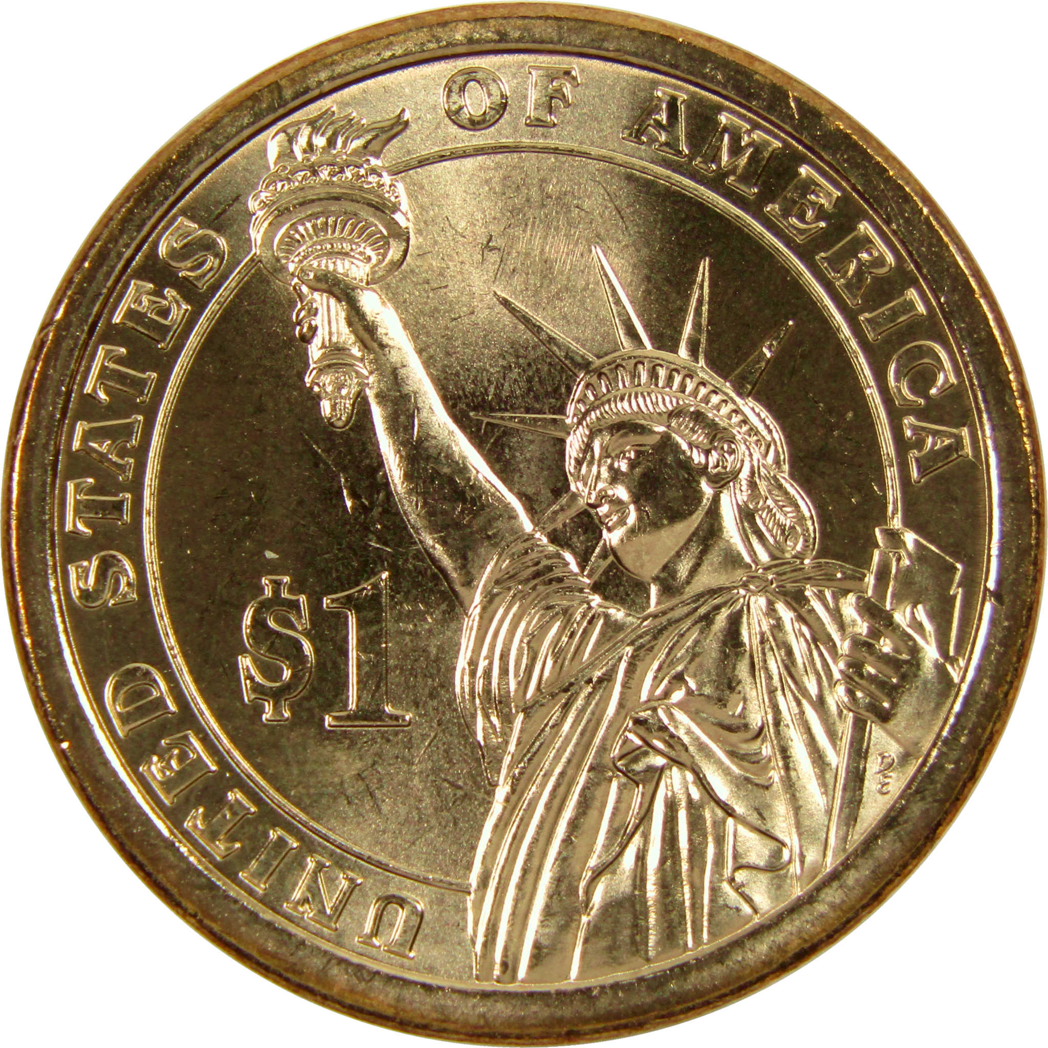 2007 P George Washington Presidential Dollar BU Uncirculated $1 Coin