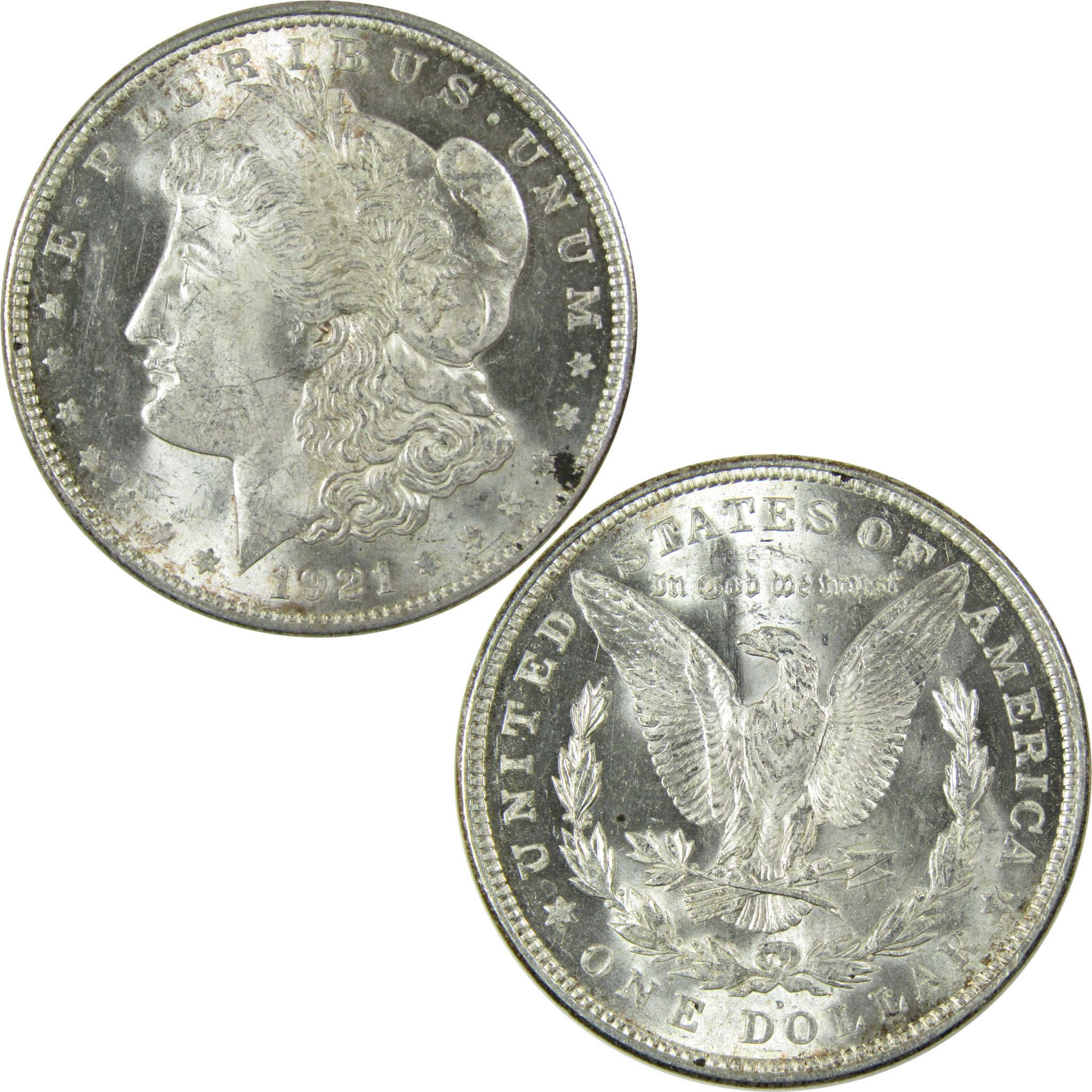 1921 D Morgan Silver Dollar Uncirculated Mint State $1 Coin SKU:CP735 - Morgan coin - Morgan silver dollar - Morgan silver dollar for sale - Profile Coins &amp; Collectibles