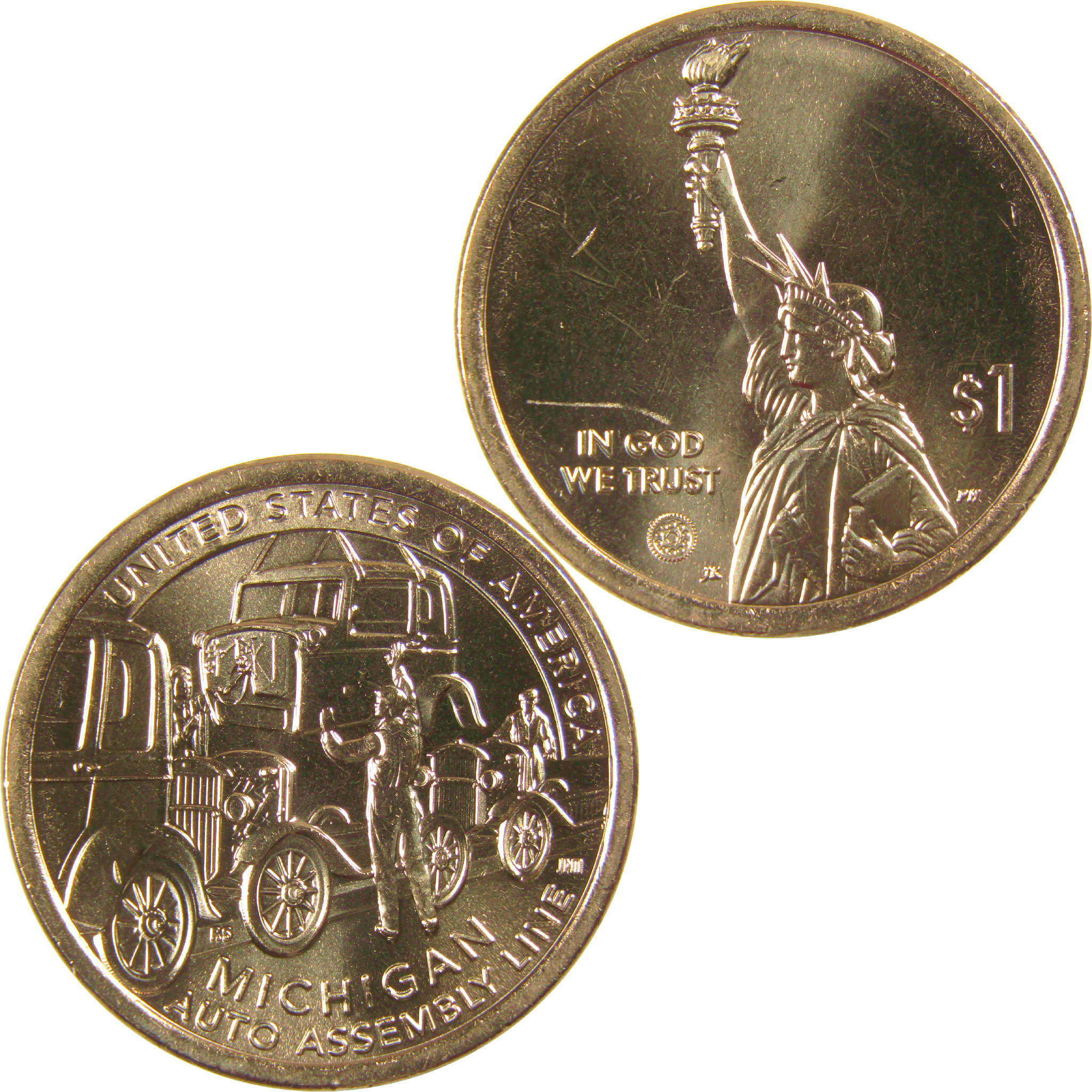 2025 D Auto Assembly Line American Innovation Dollar Uncirculated