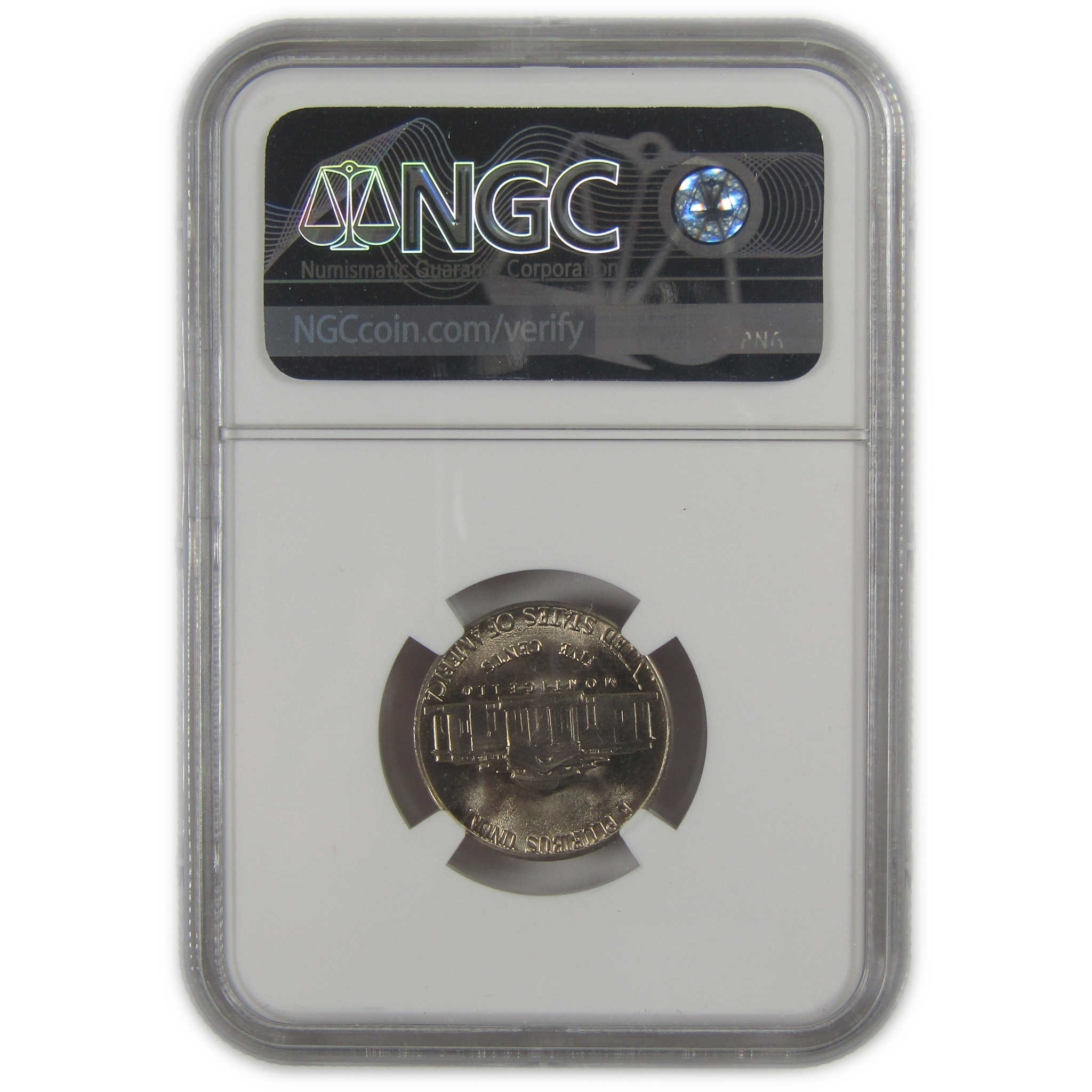 1972 D Jefferson Nickel MS 66 5FS NGC Original Bag Fragment SKU:I23507