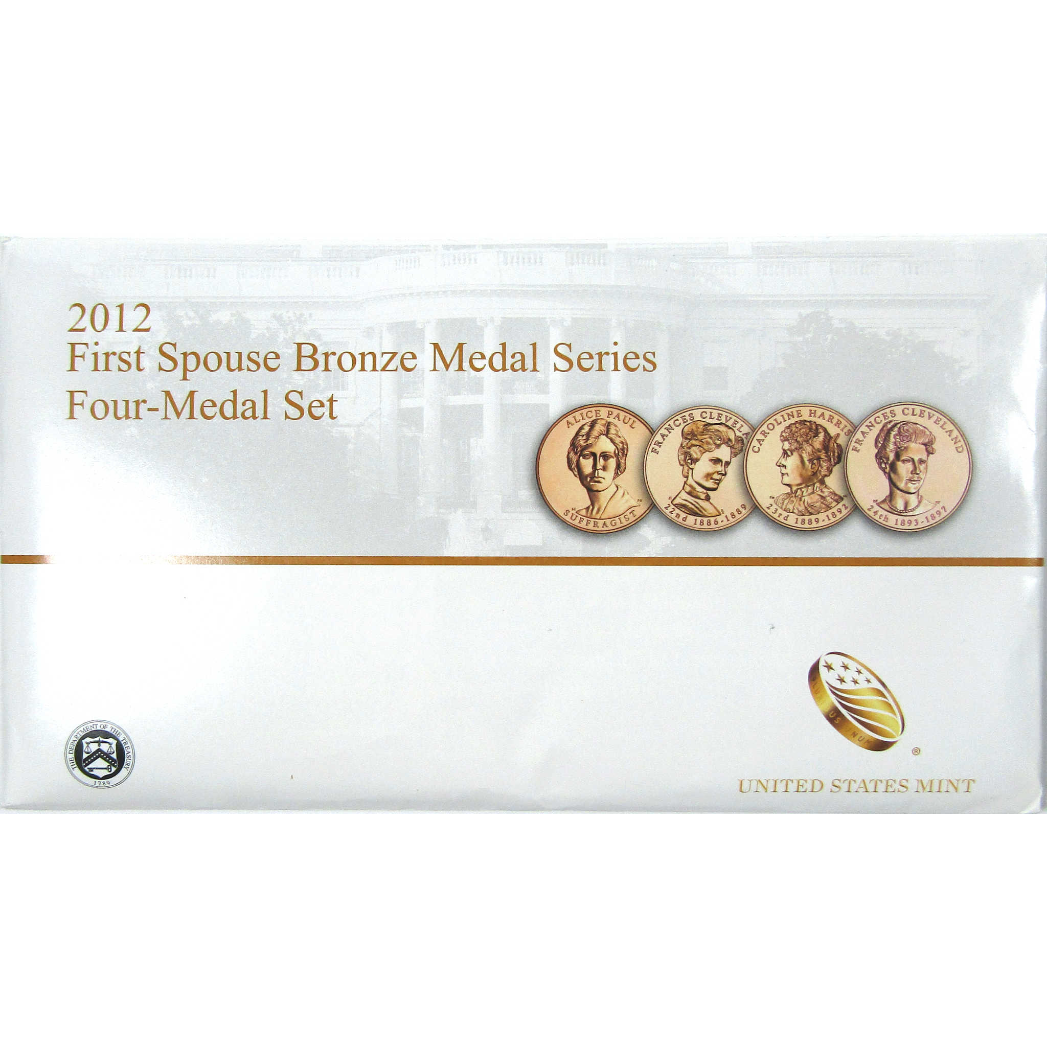 2012 First Spouse Bronze Medal Series 4 Piece Set SKU:CPC8982