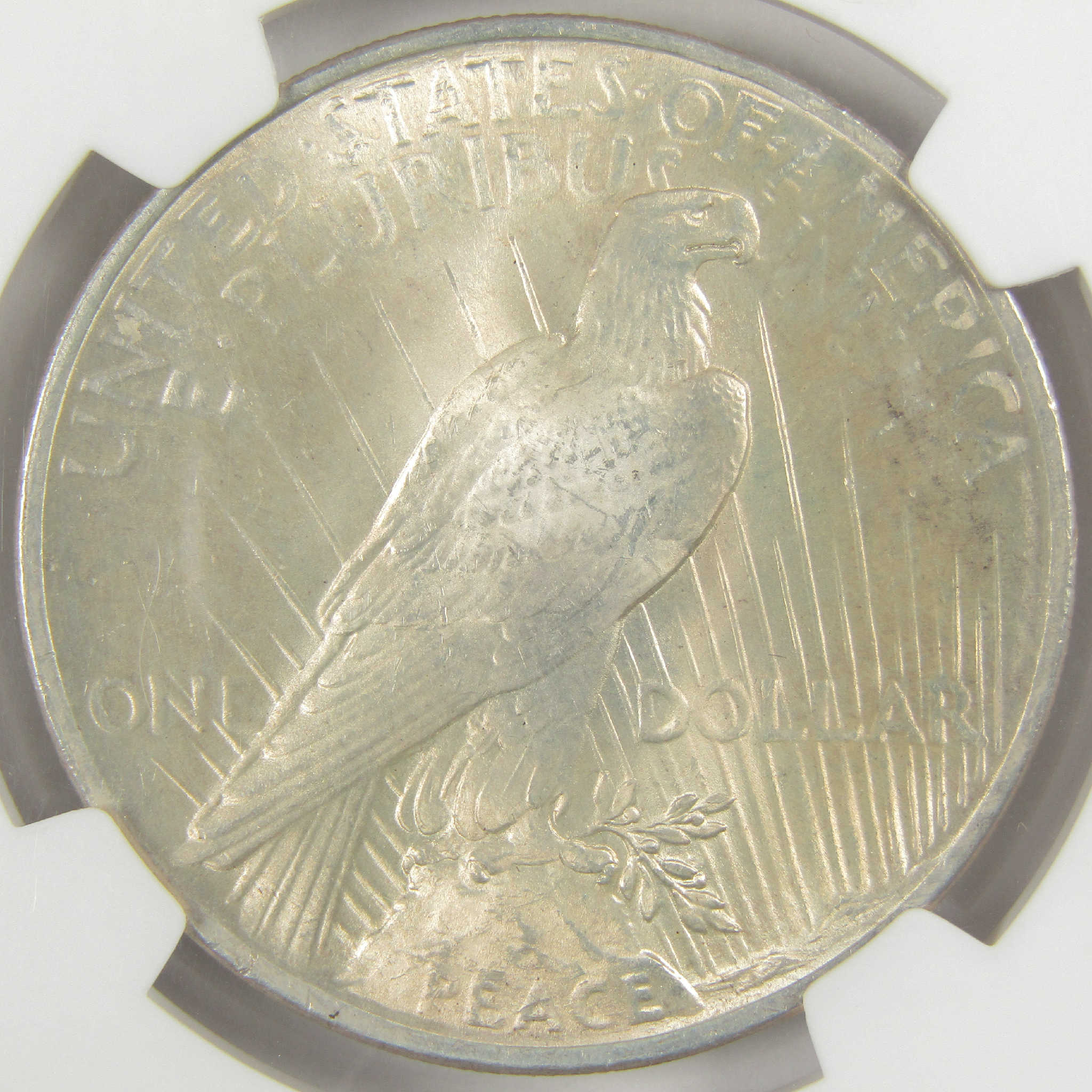 1924 Peace Dollar MS 66 NGC Silver Uncirculated $1 Coin