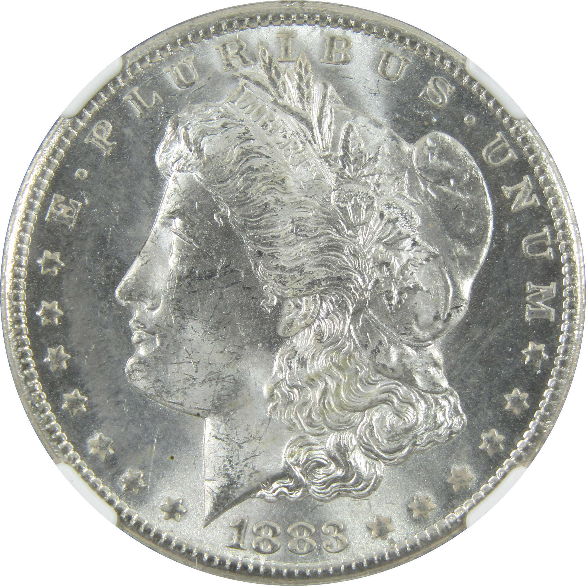 1883 CC Morgan Dollar MS 62 NGC Silver $1 Uncirculated Coin SKU:I14860 - Morgan coin - Morgan silver dollar - Morgan silver dollar for sale - Profile Coins &amp; Collectibles