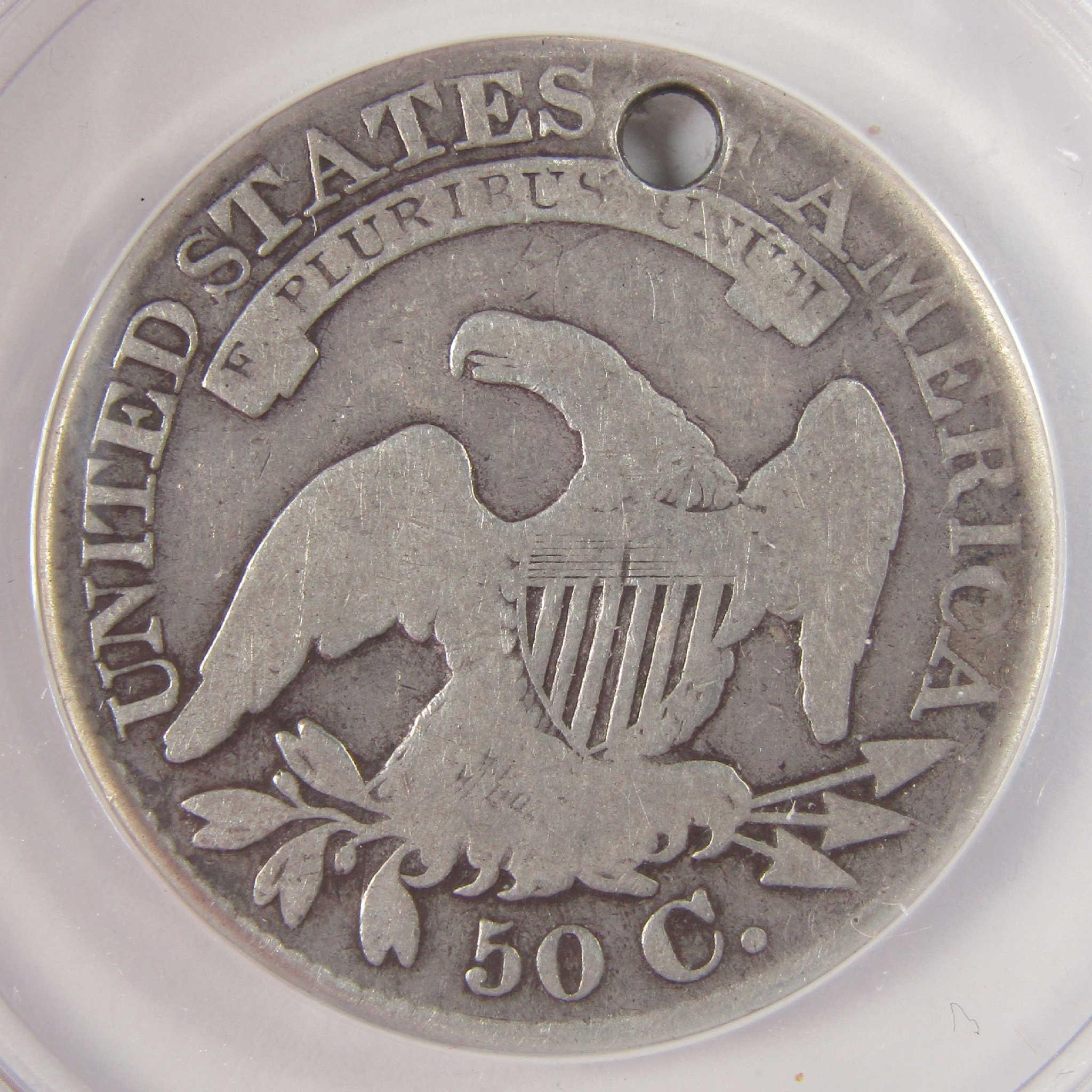 1828 Capped Bust Silver Half Dollar G 4 Details ANACS SKU:I25527