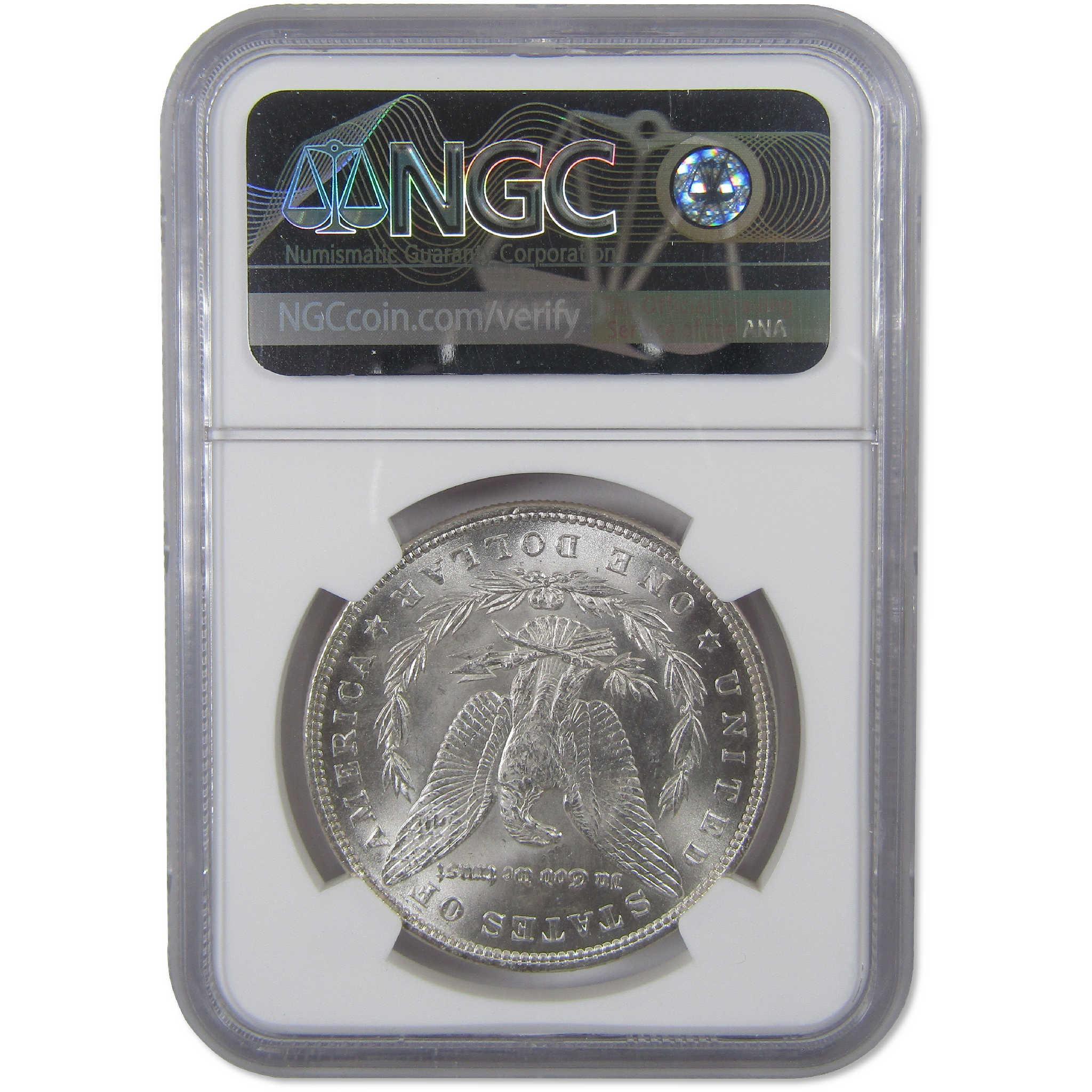 1885 Morgan Silver Dollar MS 66 NGC Uncirculated $1 Coin Collectible - Morgan coin - Morgan silver dollar - Morgan silver dollar for sale - Profile Coins &amp; Collectibles