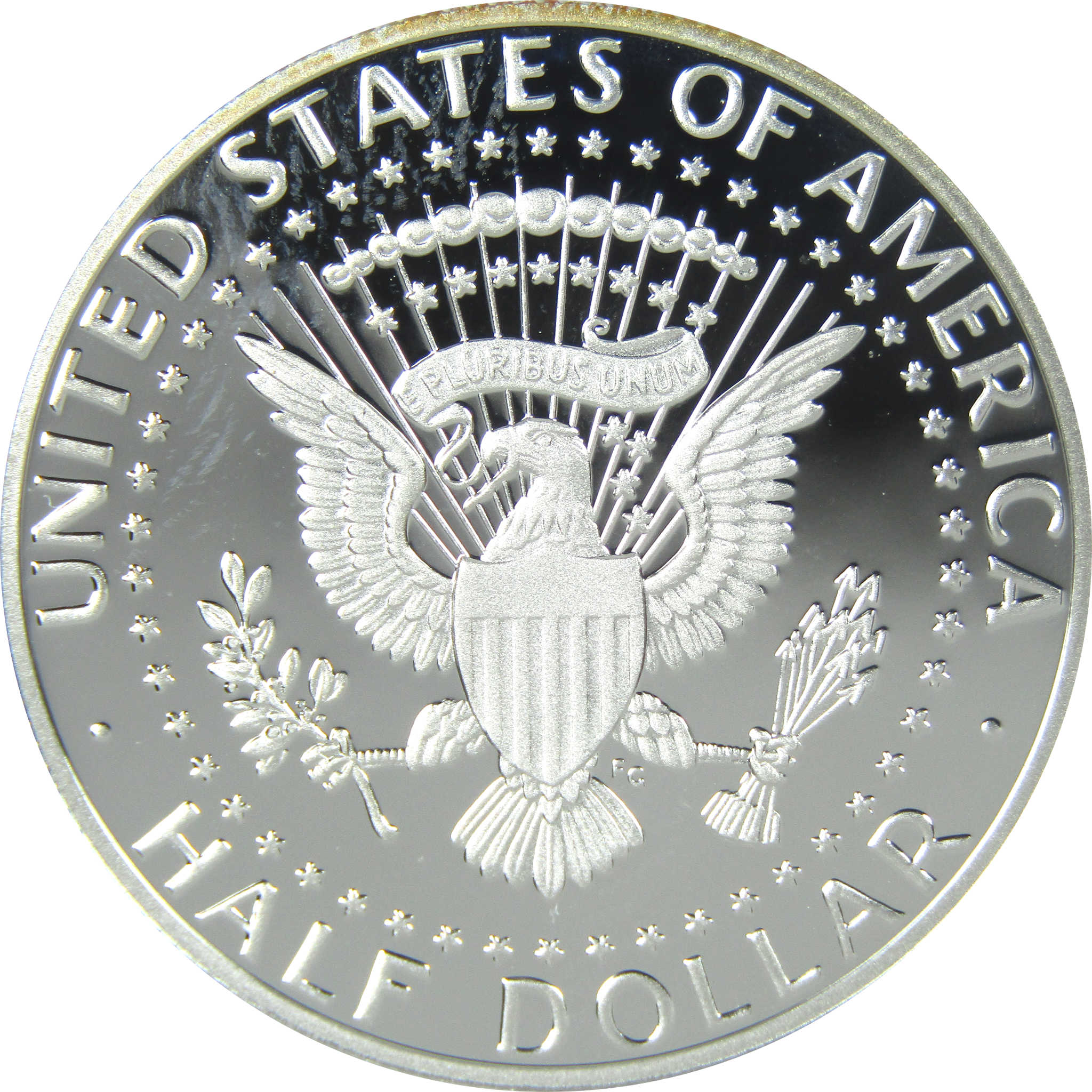 2019 S Kennedy Half Dollar Choice Proof .999 Silver 50c Coin