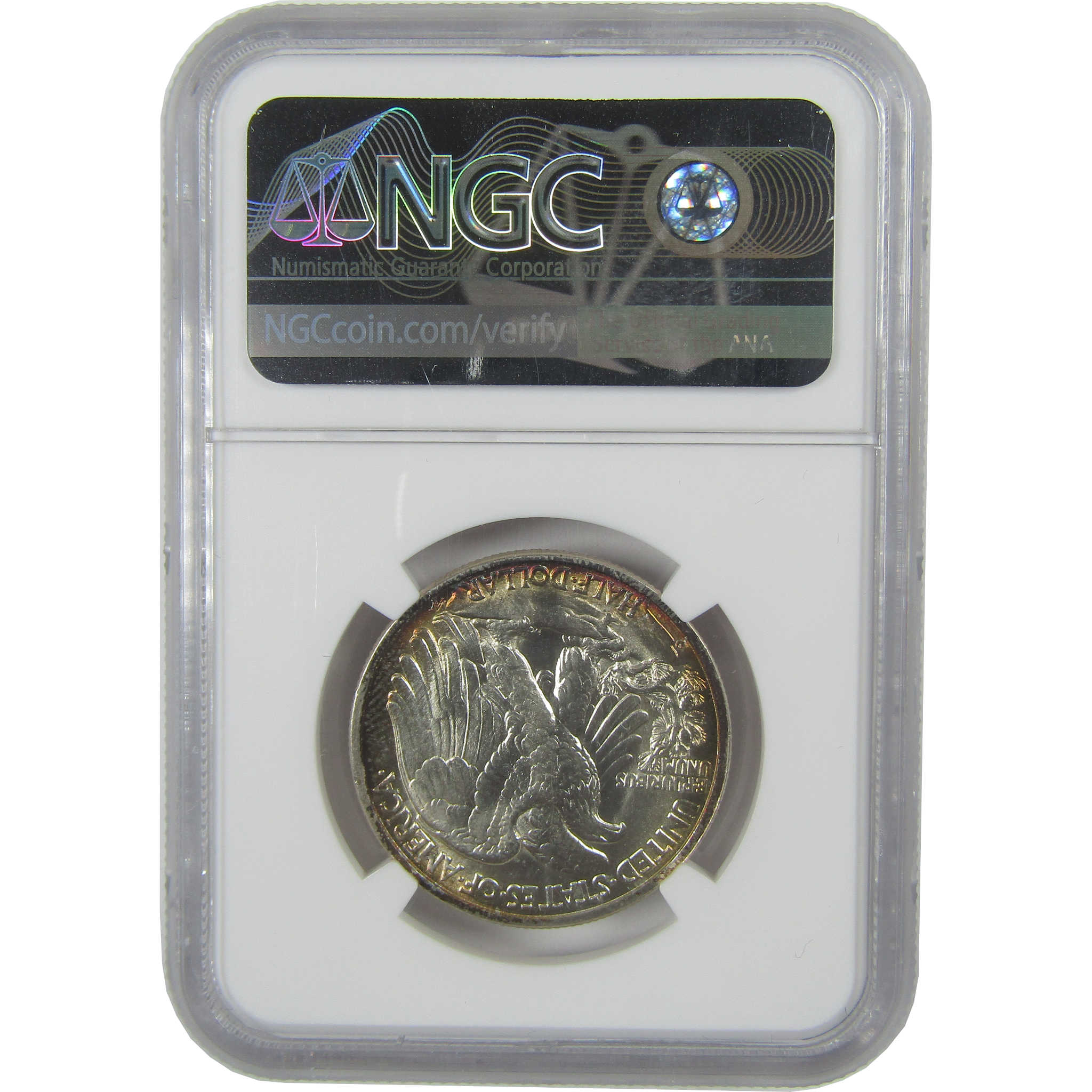 1938 D Liberty Walking Silver Half Dollar MS 64 NGC Uncirculated