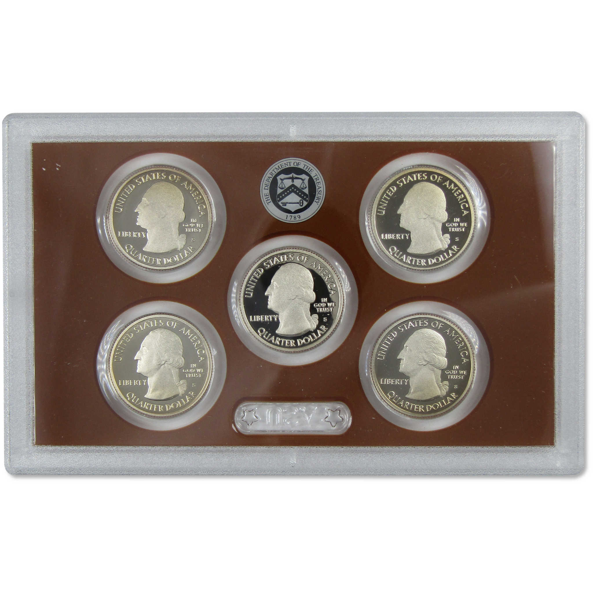 2012 America the Beautiful Quarter Clad Proof Set U.S. Mint OGP COA