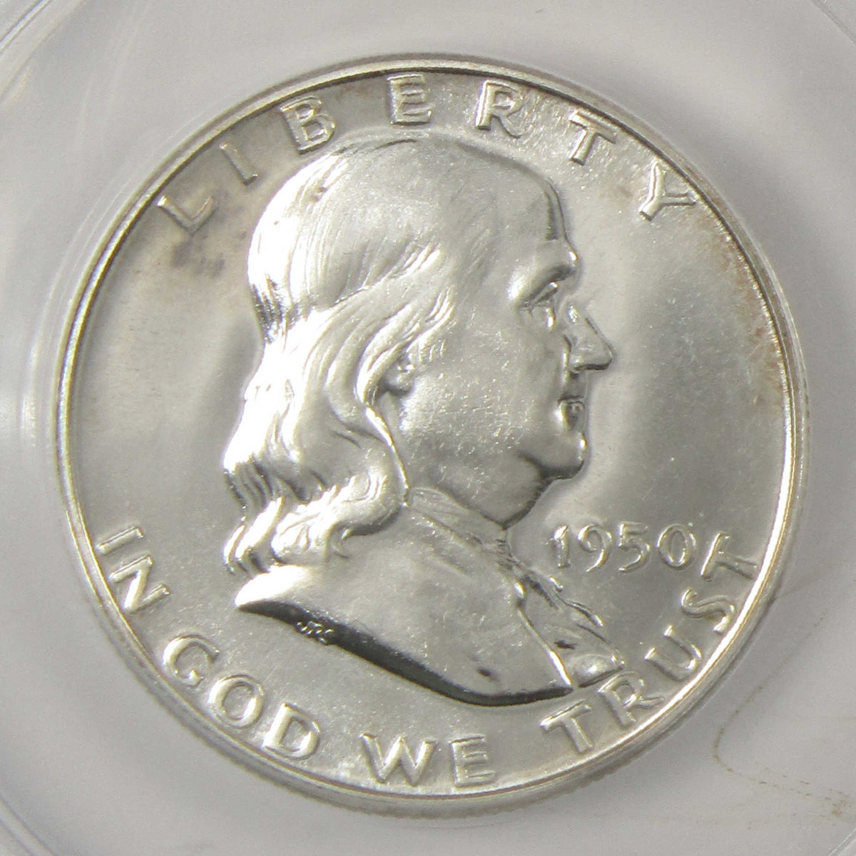 1950 Franklin Silver Half Dollar PF 64 ANACS Proof 50c Coin SKU:I28783