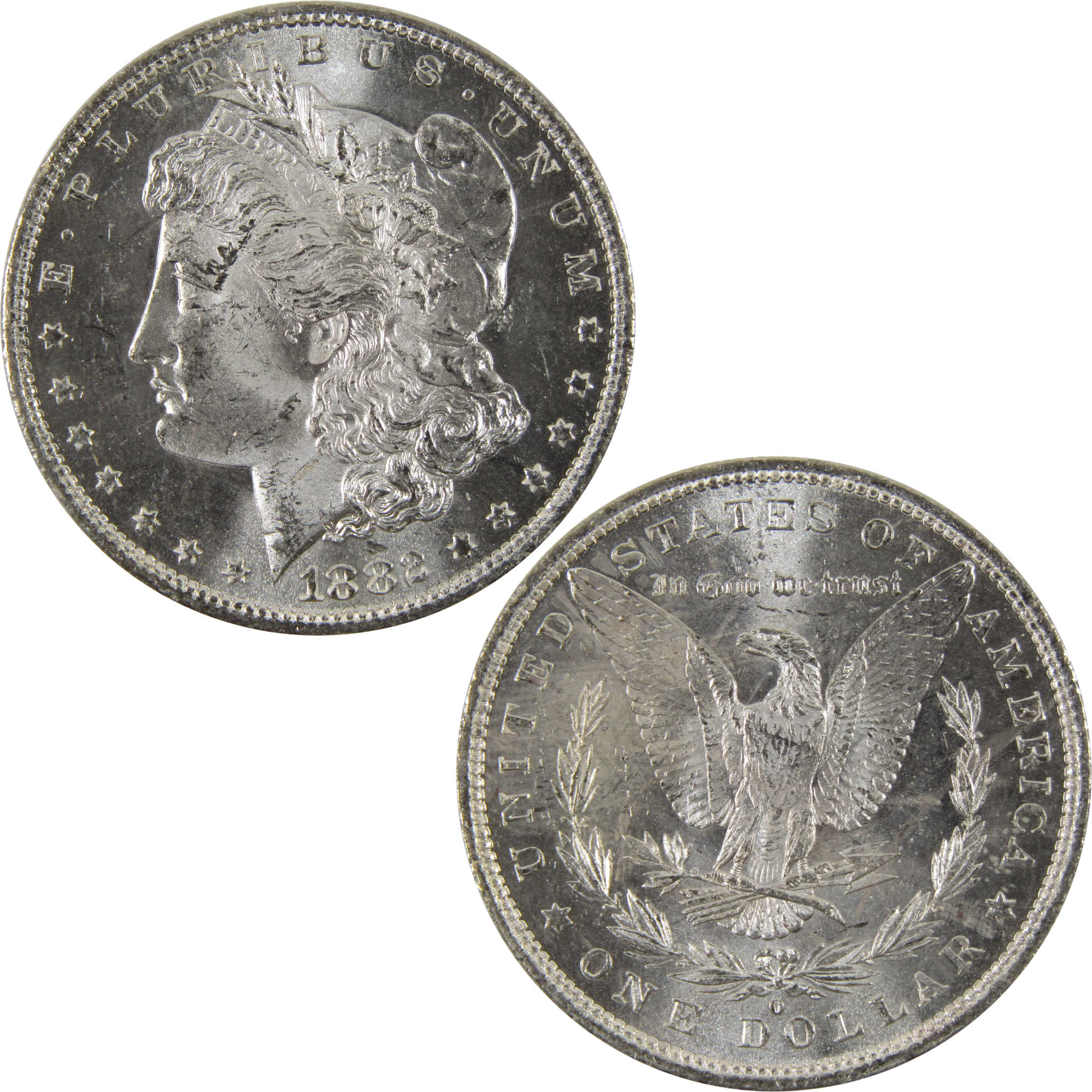 1882 O Morgan Dollar BU Uncirculated 90% Silver $1 Coin SKU:I8817 - Morgan coin - Morgan silver dollar - Morgan silver dollar for sale - Profile Coins &amp; Collectibles