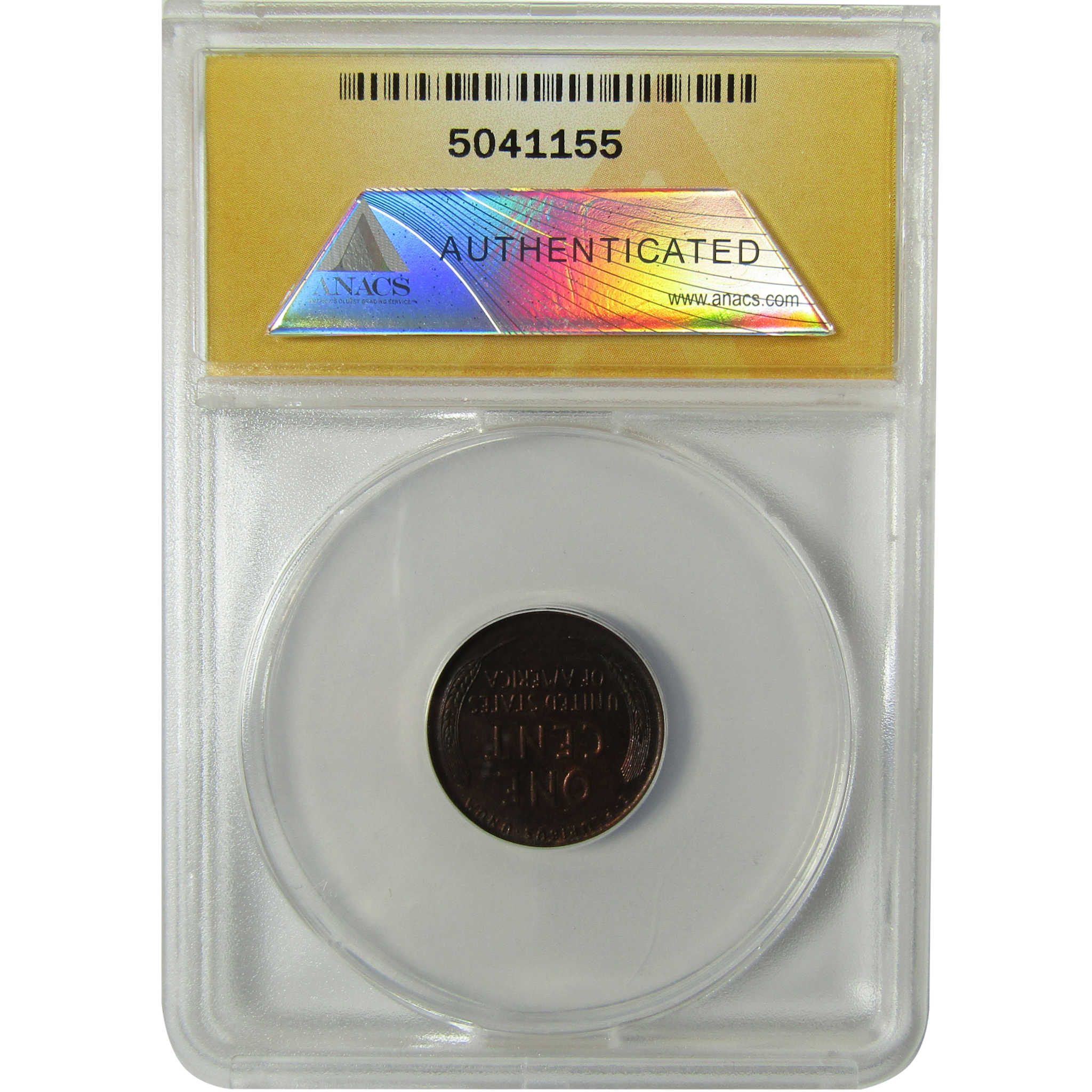 1930 Lincoln Wheat Cent MS 62 BN ANACS Uncirculated Penny SKU:I28438
