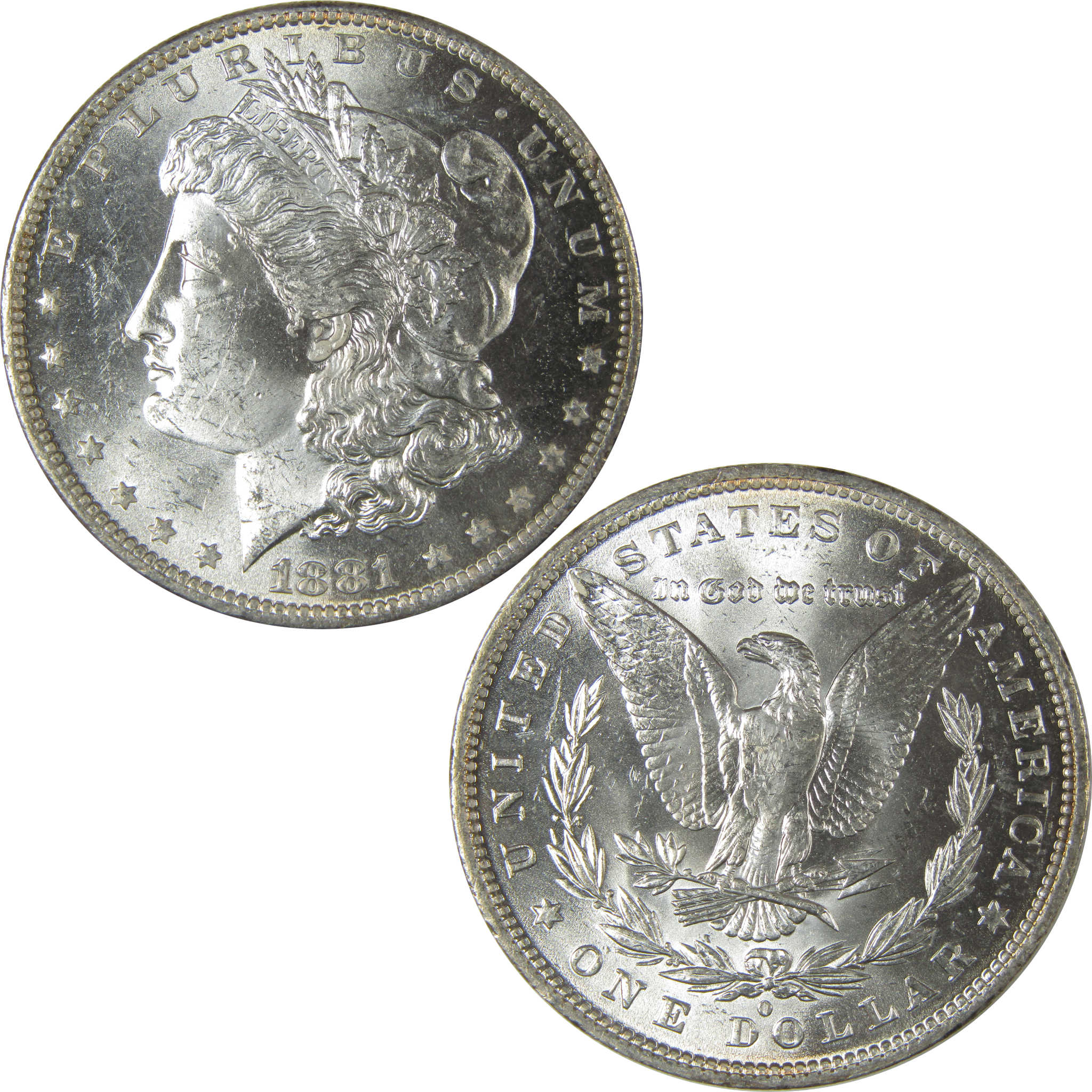 1881 O Morgan Dollar Uncirculated Silver $1 Coin SKU:CPC8953 - Morgan coin - Morgan silver dollar - Morgan silver dollar for sale - Profile Coins &amp; Collectibles