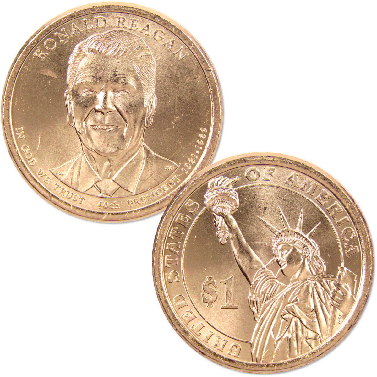 2016 PDS Presidential Dollar 9 Coin Set Uncirculated and Proof