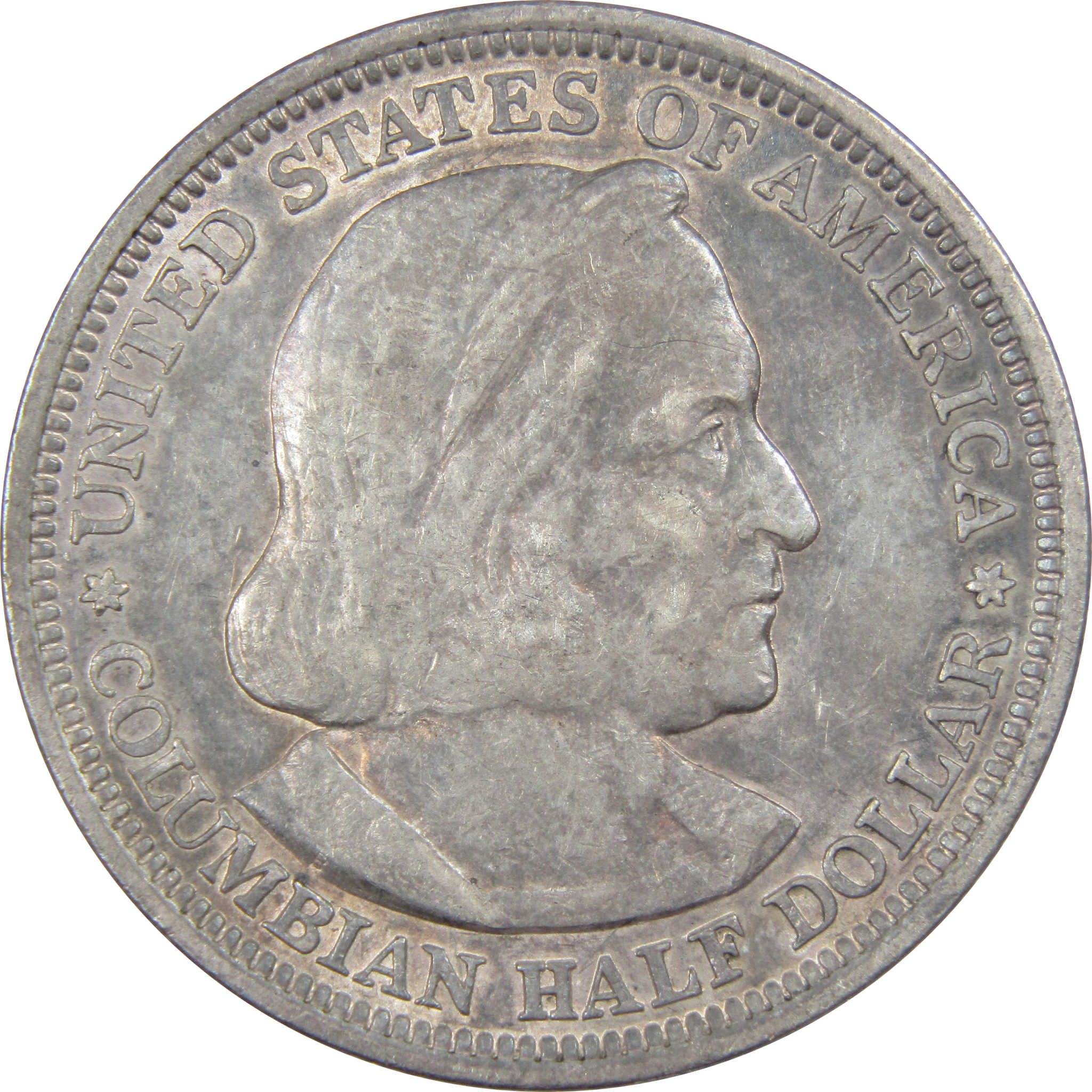 World's Columbian Exposition Commemorative Half Dollar 1893 Silver 50c