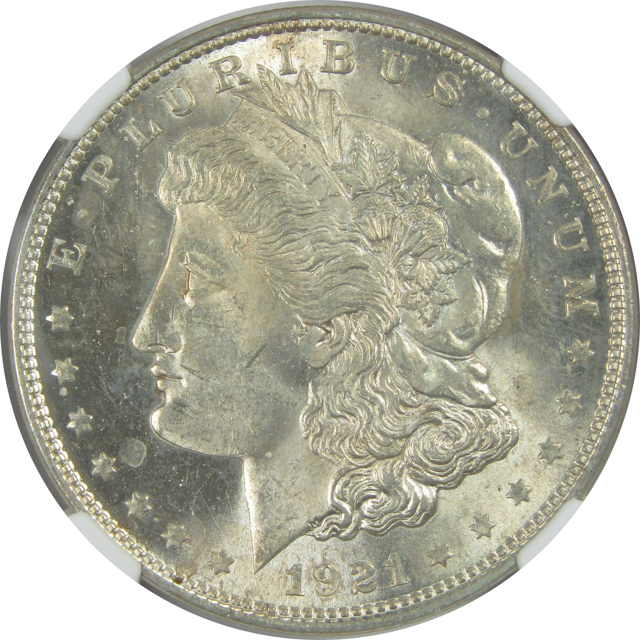 1921 Morgan Dollar MS 63 NGC Silver $1 Uncirculated Coin SKU:I15701 - Morgan coin - Morgan silver dollar - Morgan silver dollar for sale - Profile Coins &amp; Collectibles