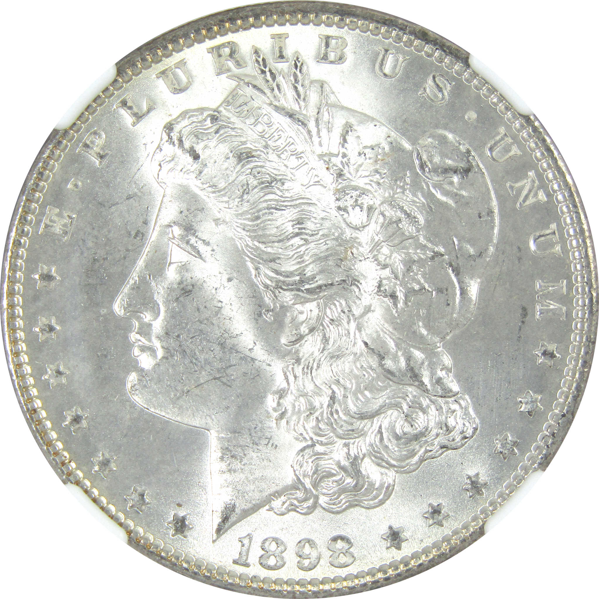 1898 Morgan Dollar MS 63 NGC Silver $1 Uncirculated Coin SKU:I16450 - Morgan coin - Morgan silver dollar - Morgan silver dollar for sale - Profile Coins &amp; Collectibles