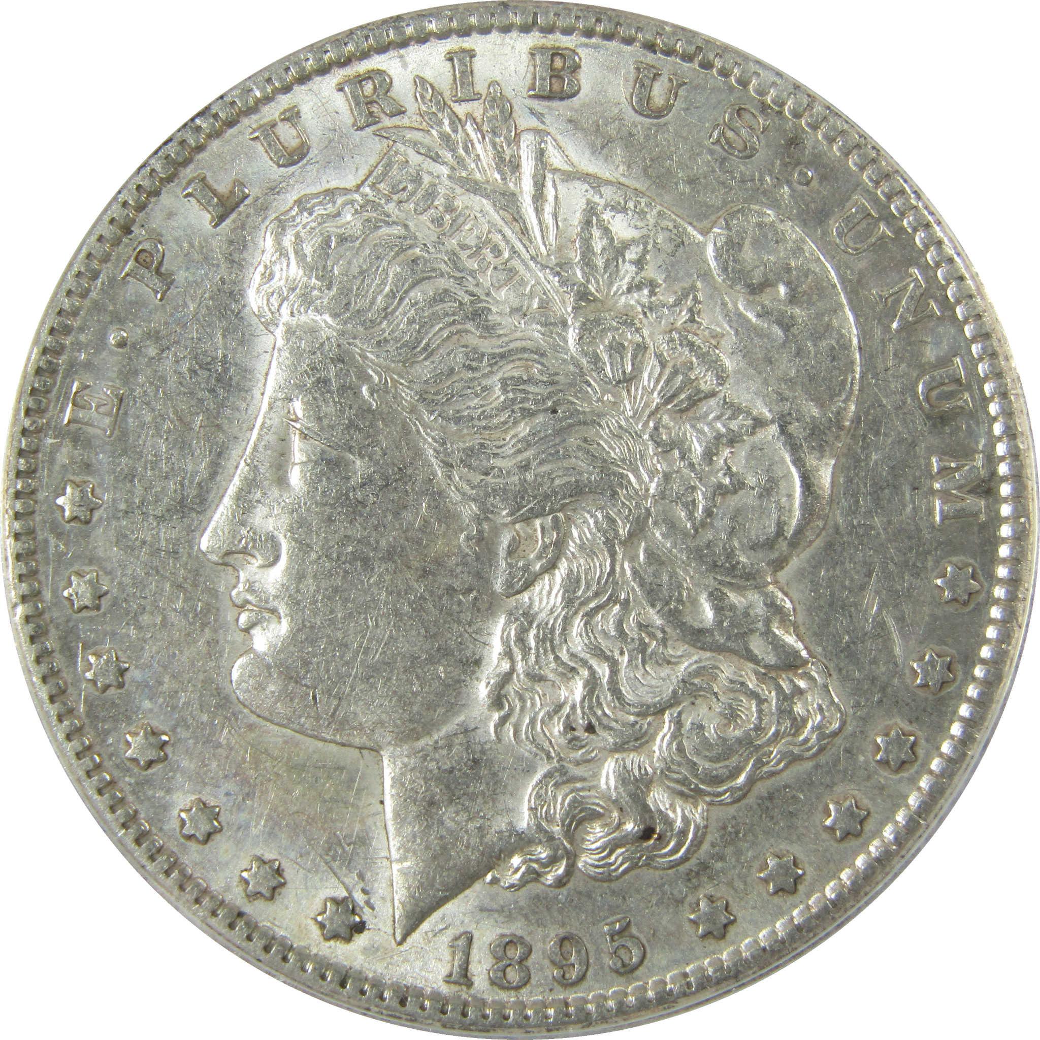 1895 S Morgan Silver Dollar AU 58 Details ANACS $1 Coin SKU:I27973 - Morgan coin - Morgan silver dollar - Morgan silver dollar for sale - Profile Coins &amp; Collectibles