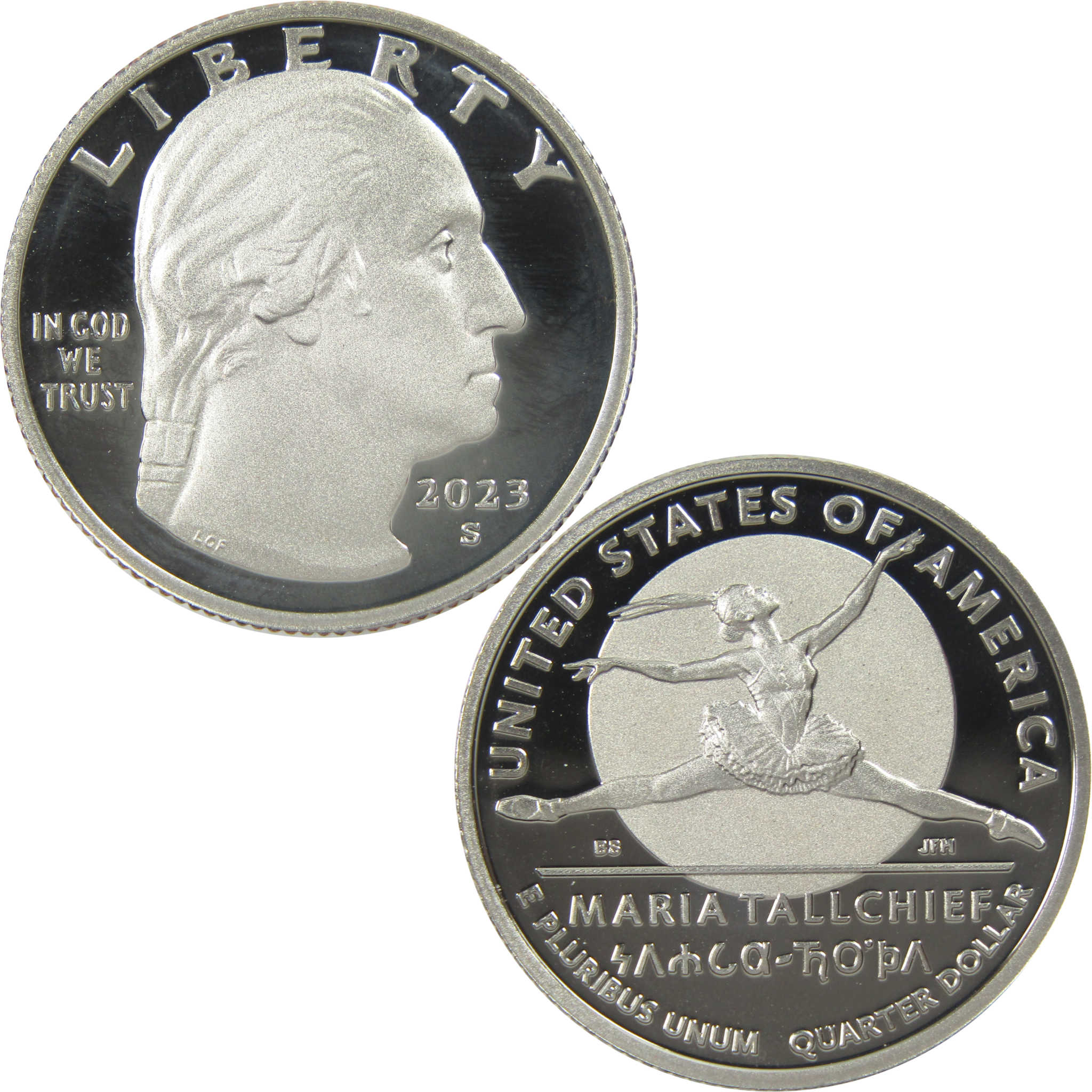 2023 S Maria Tallchief American Women Quarter Choice Proof Clad