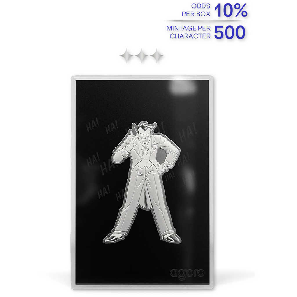 2026 Agoro Batman TAS Joker Collectible Coin Blind Box SKU:OPC281
