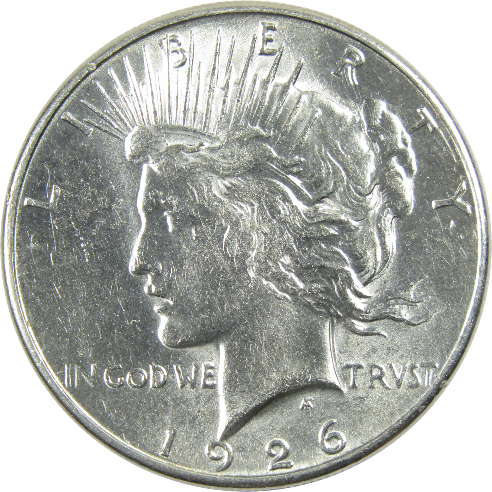 1926 S Peace Dollar AU About Uncirculated Silver $1 Coin SKU:I12837