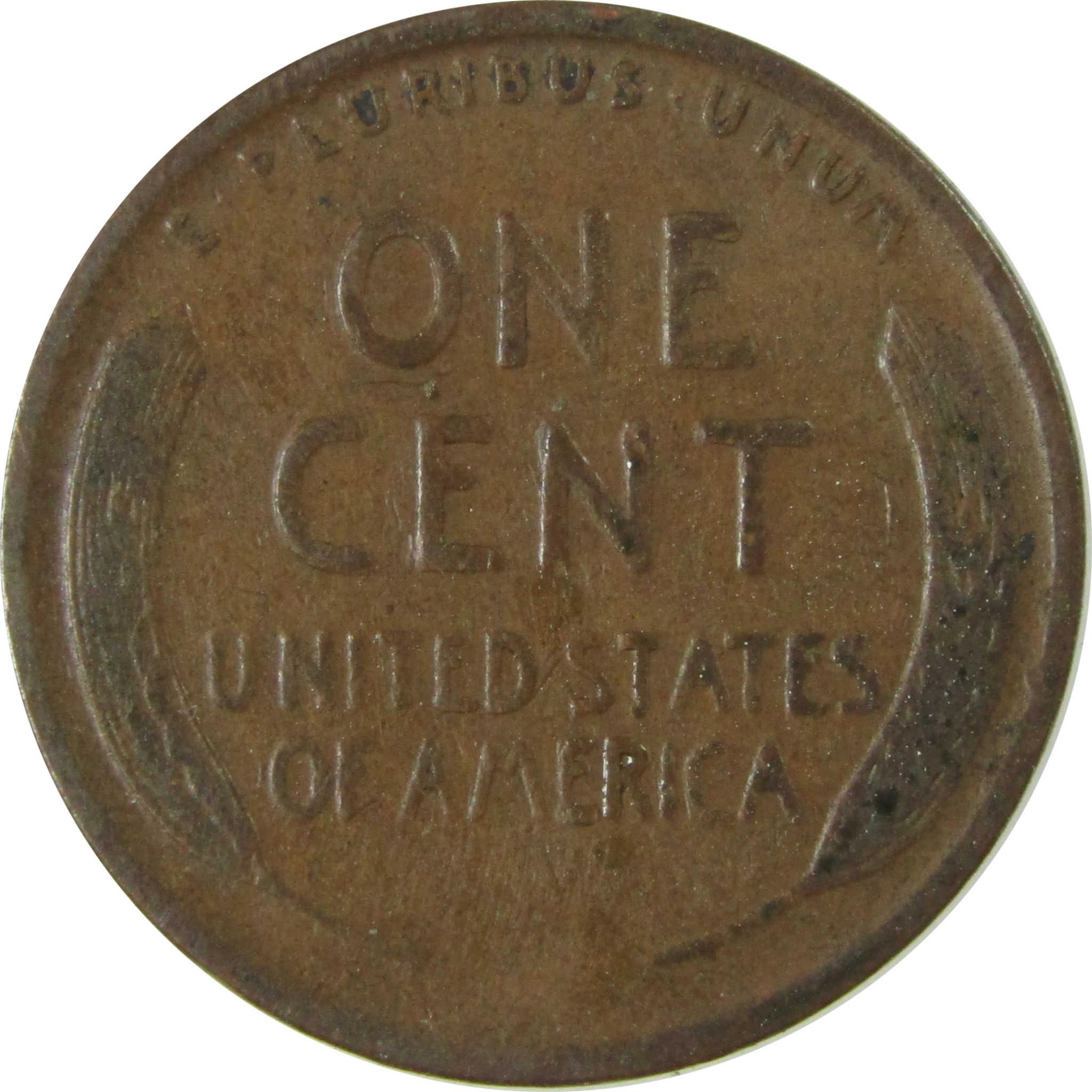 1920 Lincoln Wheat Cent VG Very Good Penny 1c Coin SKU:I25829
