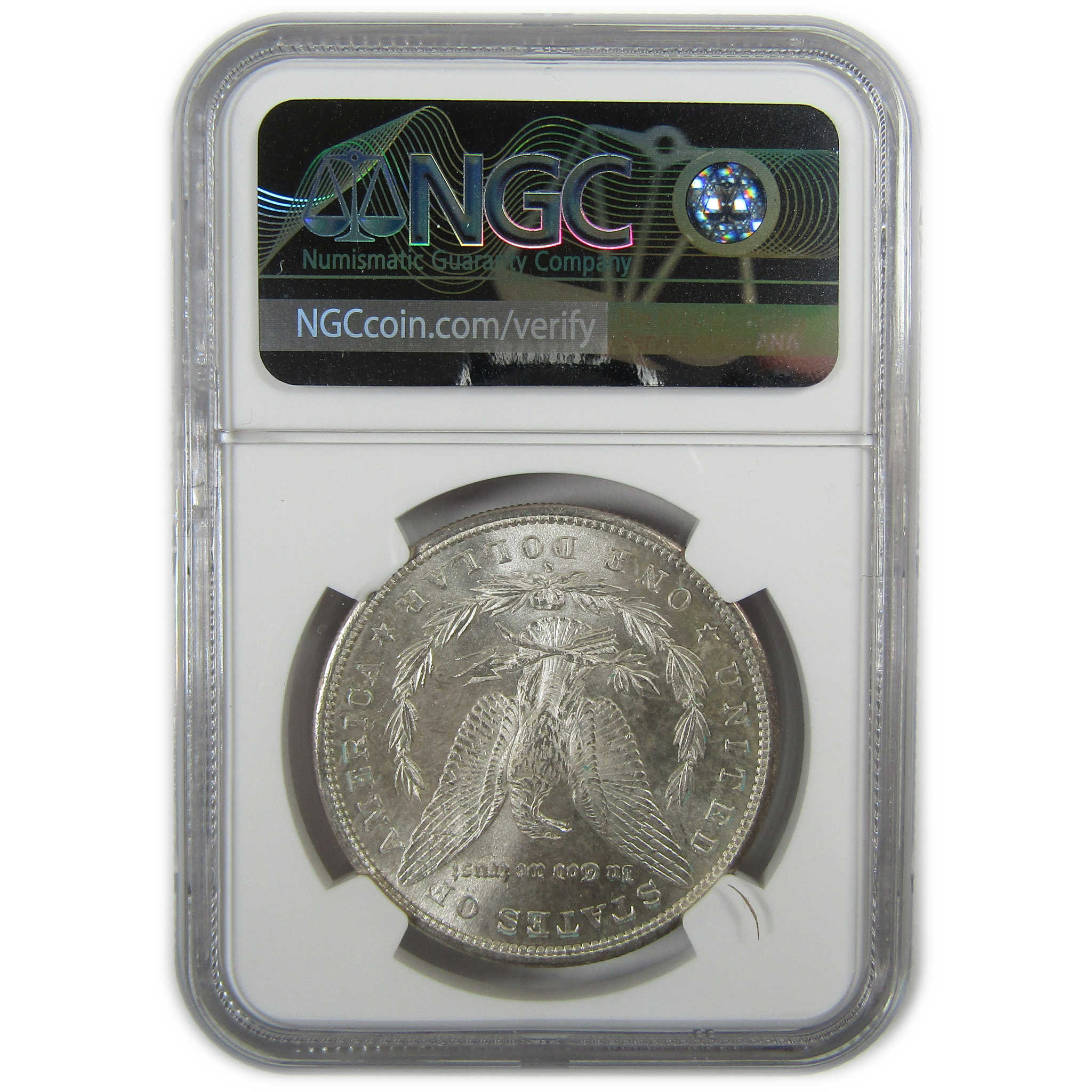 1881 S Morgan Silver Dollar MS 64 NGC Toned Obverse SKU:CP393