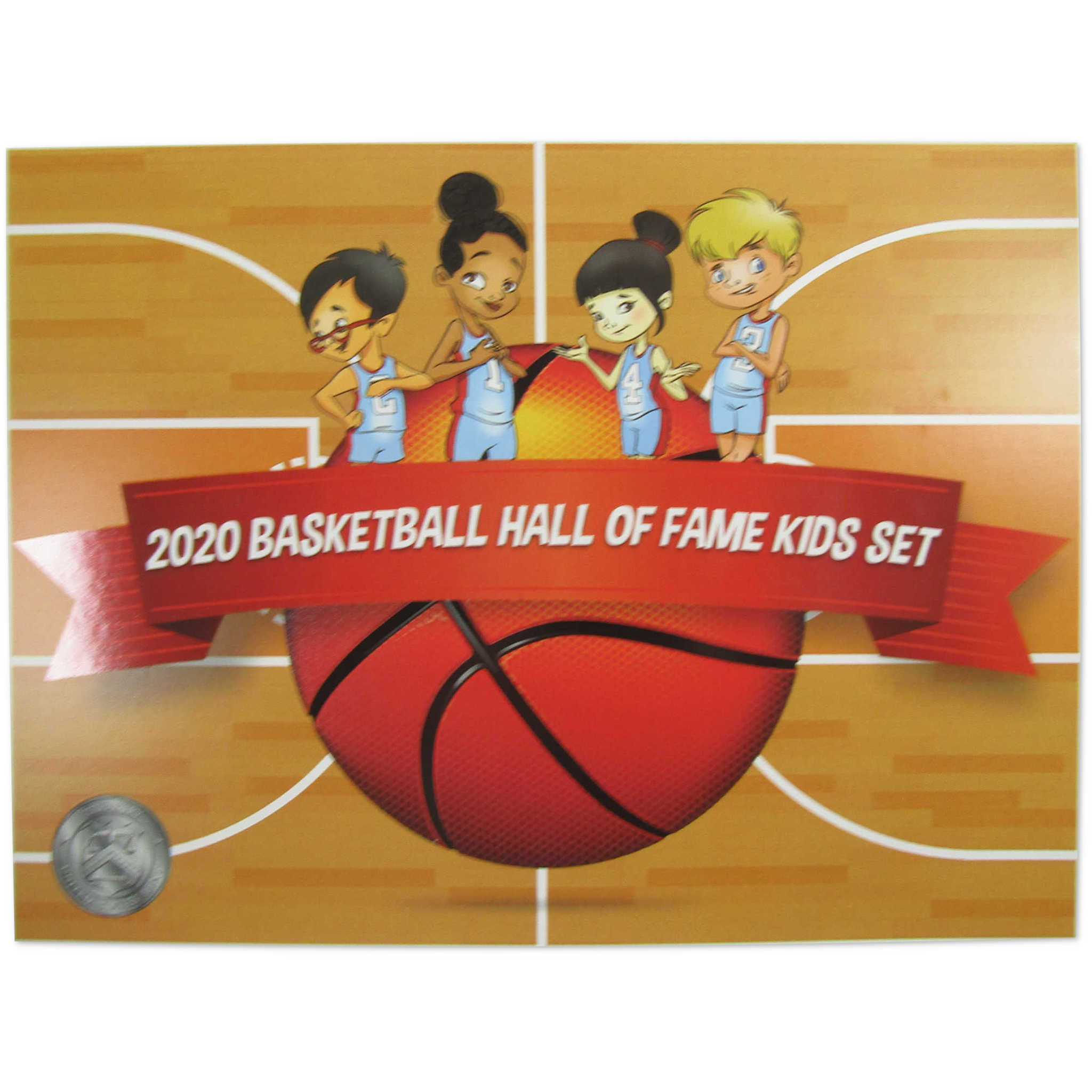 2020 Basketball Hall of Fame Kids Set Enhanced Uncirculated OGP COA