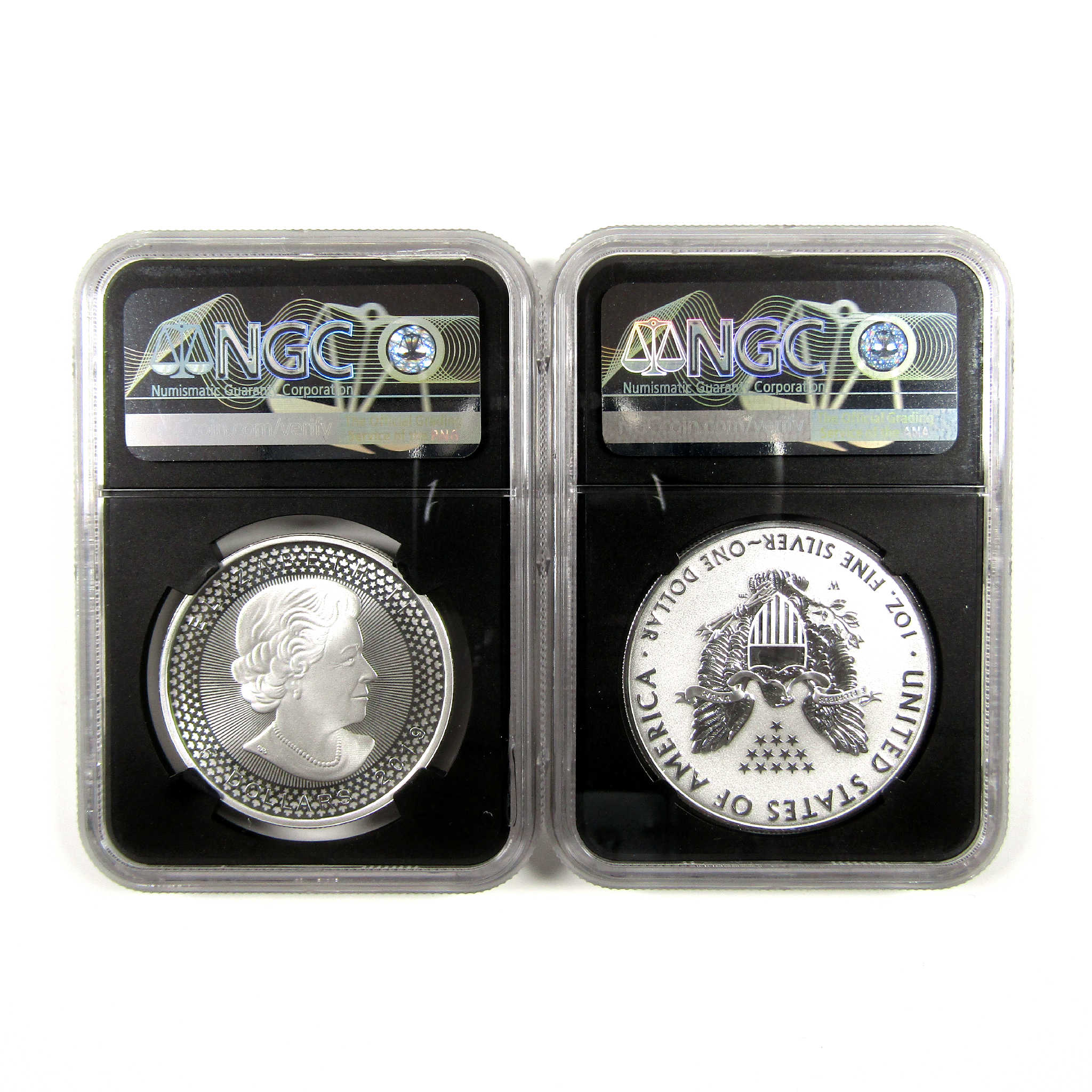 2019 Pride of Two Nations Two-Coin Silver Set PF 70 NGC SKU:CPC5686