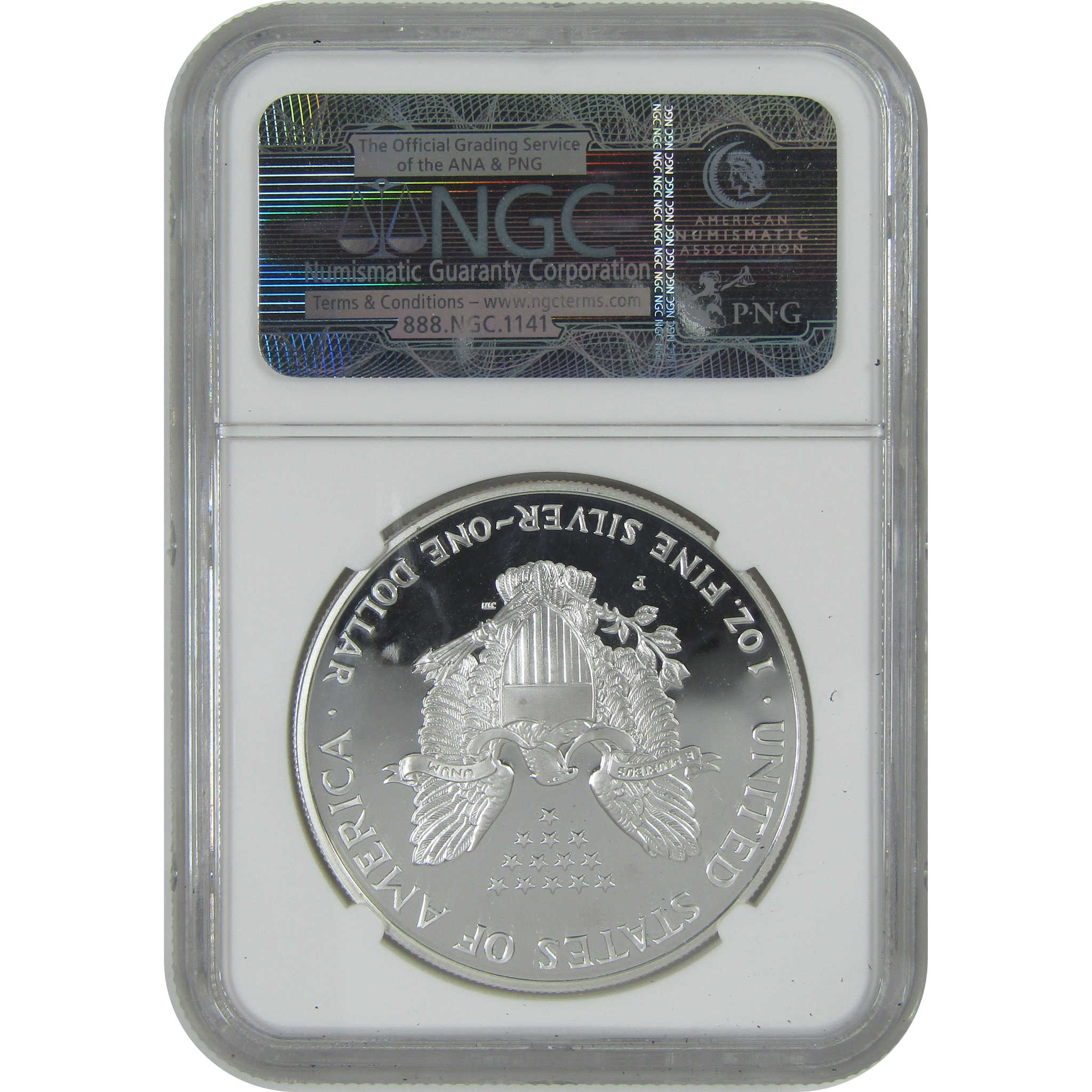 1999 P American Eagle $1 PF 69 UCAM NGC 1 oz .999 Silver SKU:CPC9520